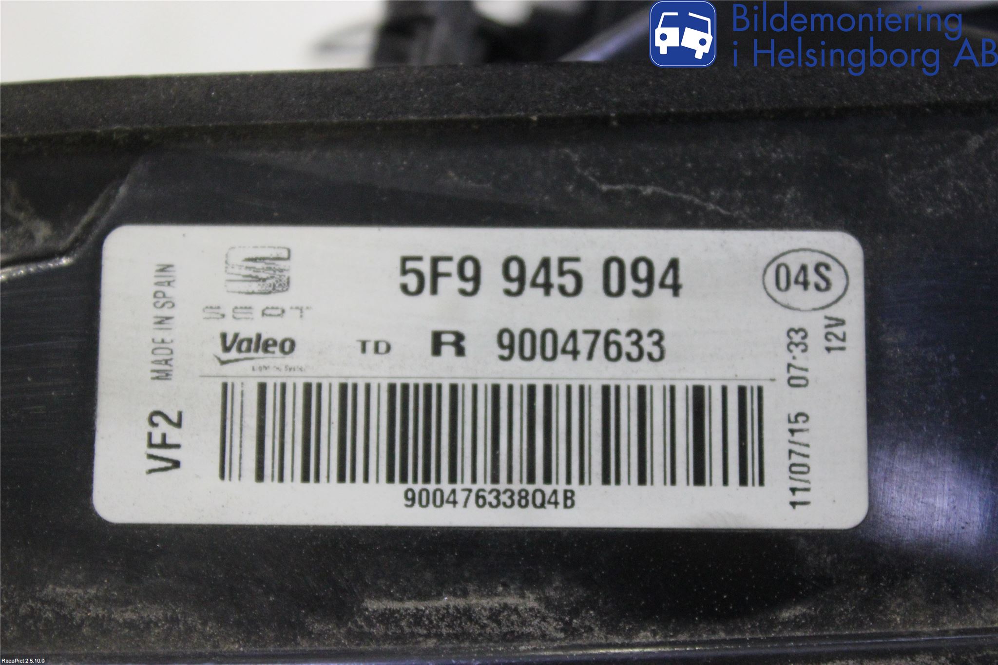 Seat LEON 13-20 Bakljus Lucka Hö