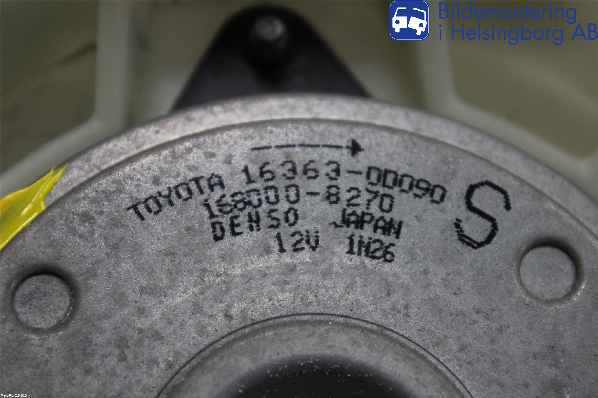 Toyota YARIS XP90 06-11 Kylfläkt El