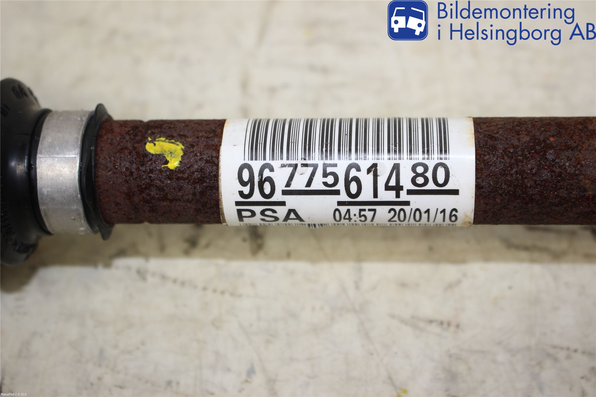 Peugeot 308 14-21 Drivaxel Fram Vänster