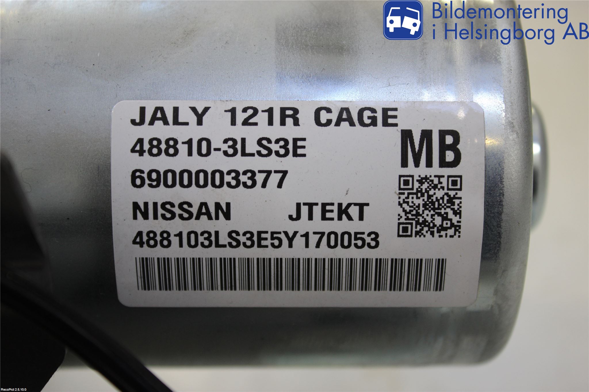 Nissan NV200/NV200 COMBI Rattaxelagg Med Inb Servo