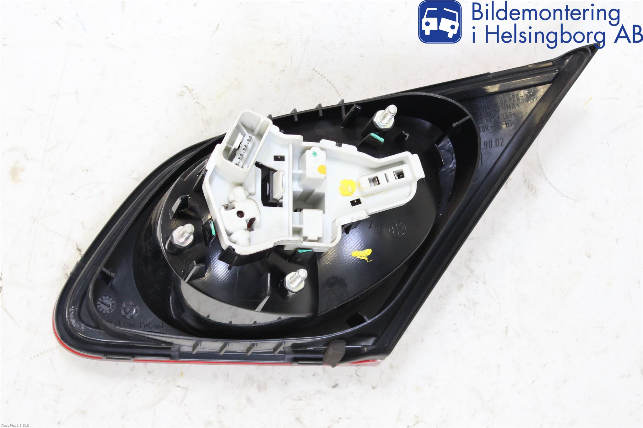 Volkswagen VW PASSAT CC 08-16 Bakljus Lucka Vä