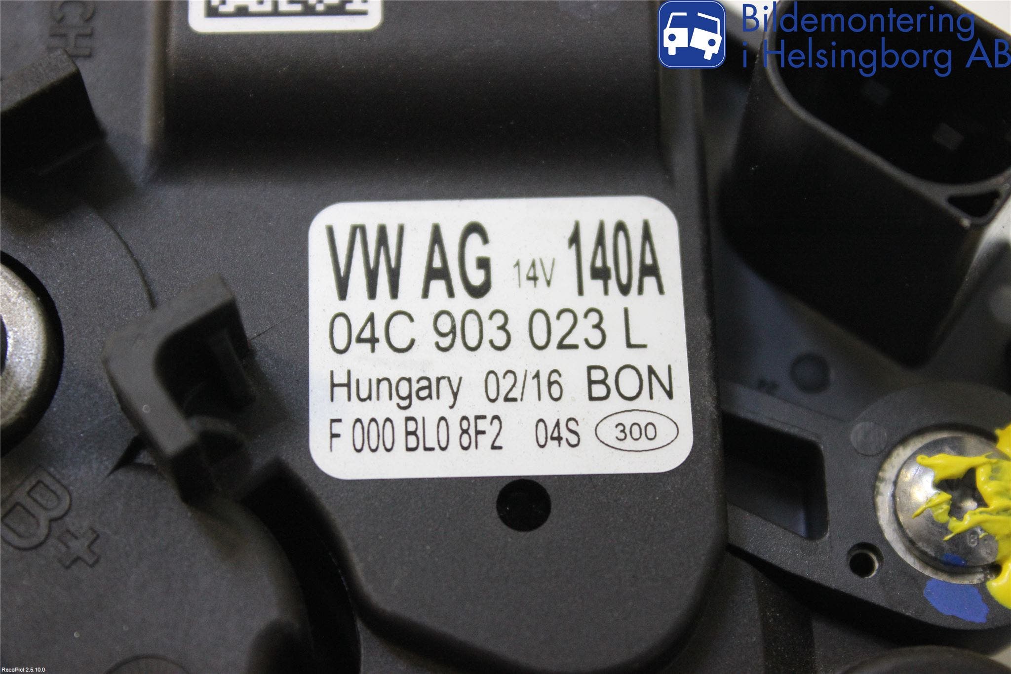 Skoda FABIA 15-21 Generator