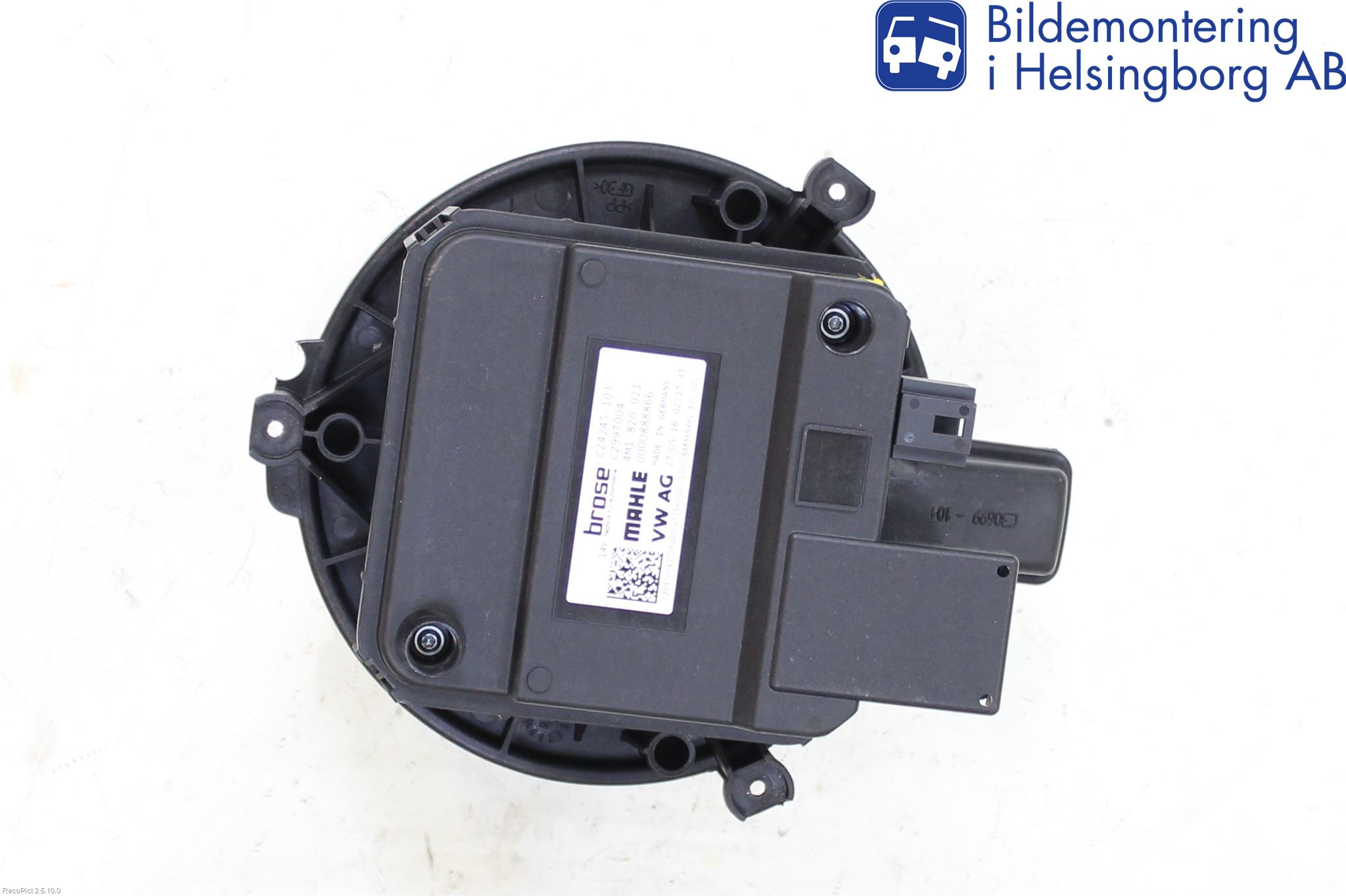 Audi A4/S4 B9 16-19 Värmefläkt