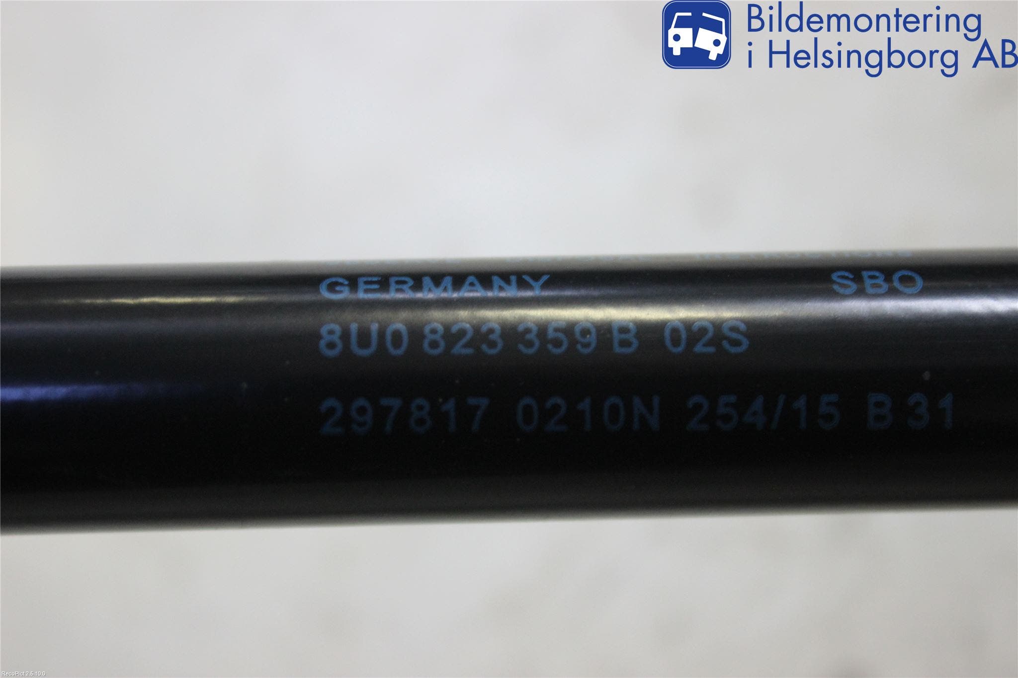 Audi Q3 8U 12-18 Gasfjäder Motorhuv