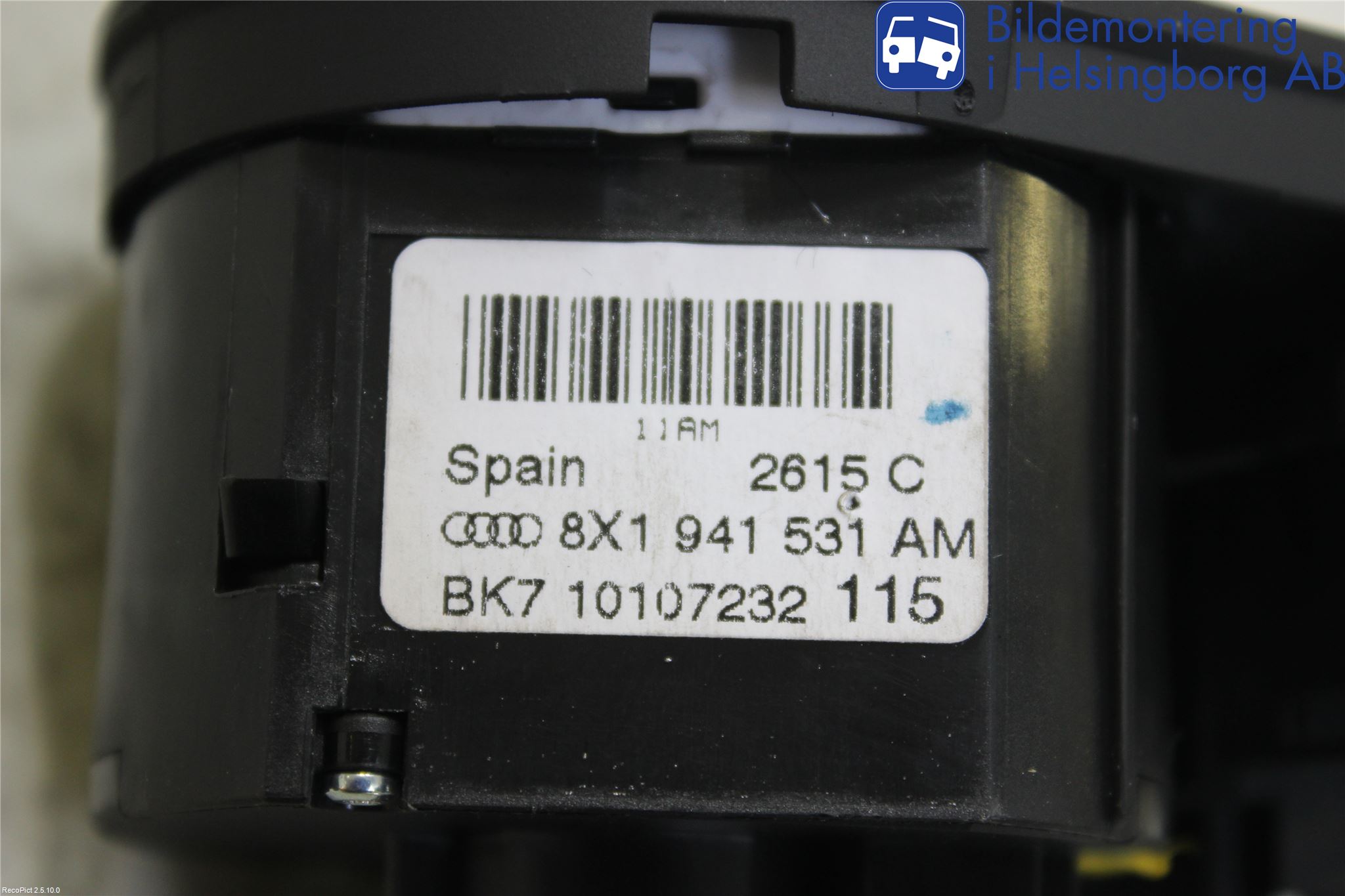 Audi Q3 8U 12-18 Strömställare Ljus