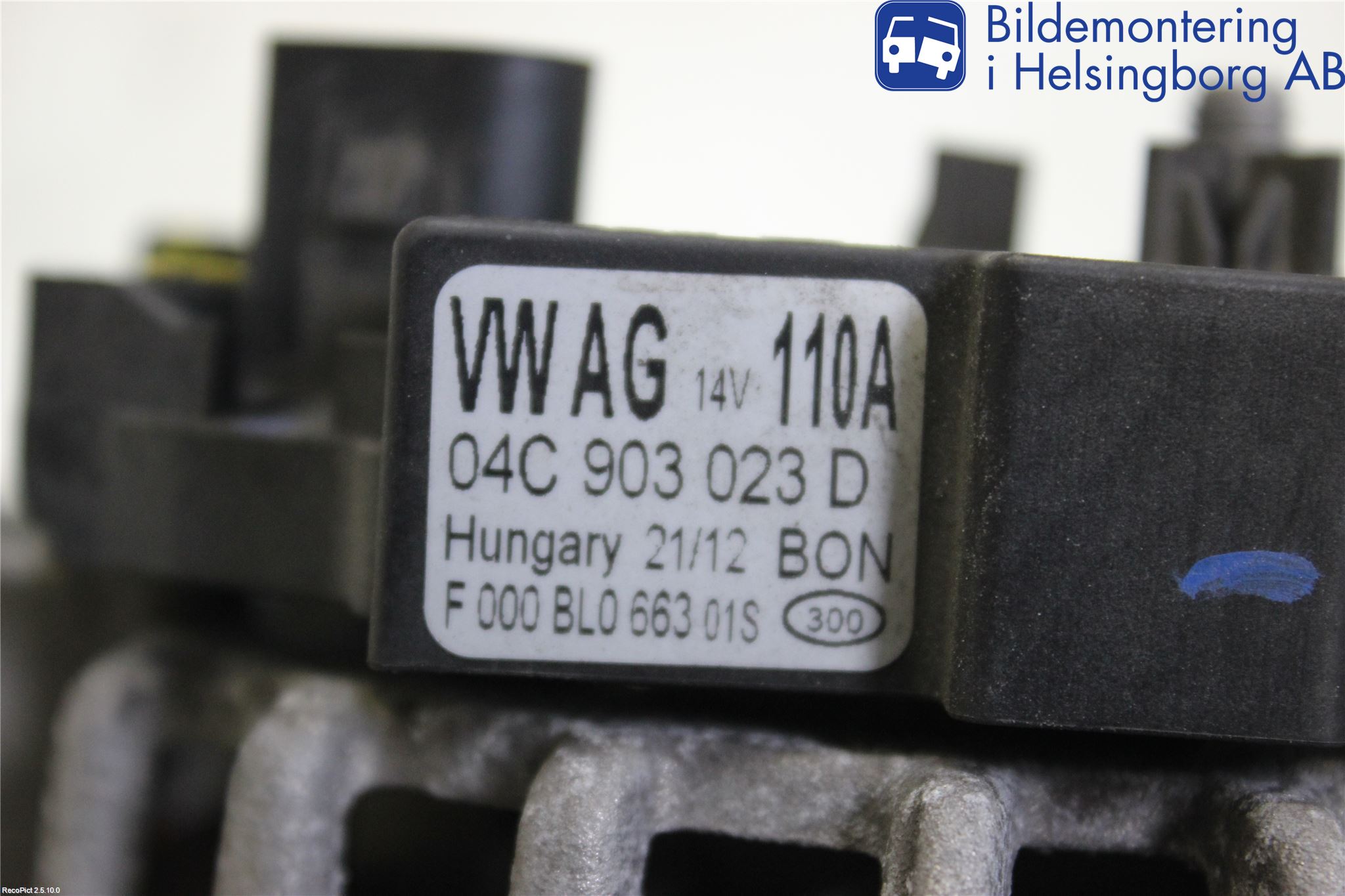 Skoda CITIGO / CITIGO E IV Generator