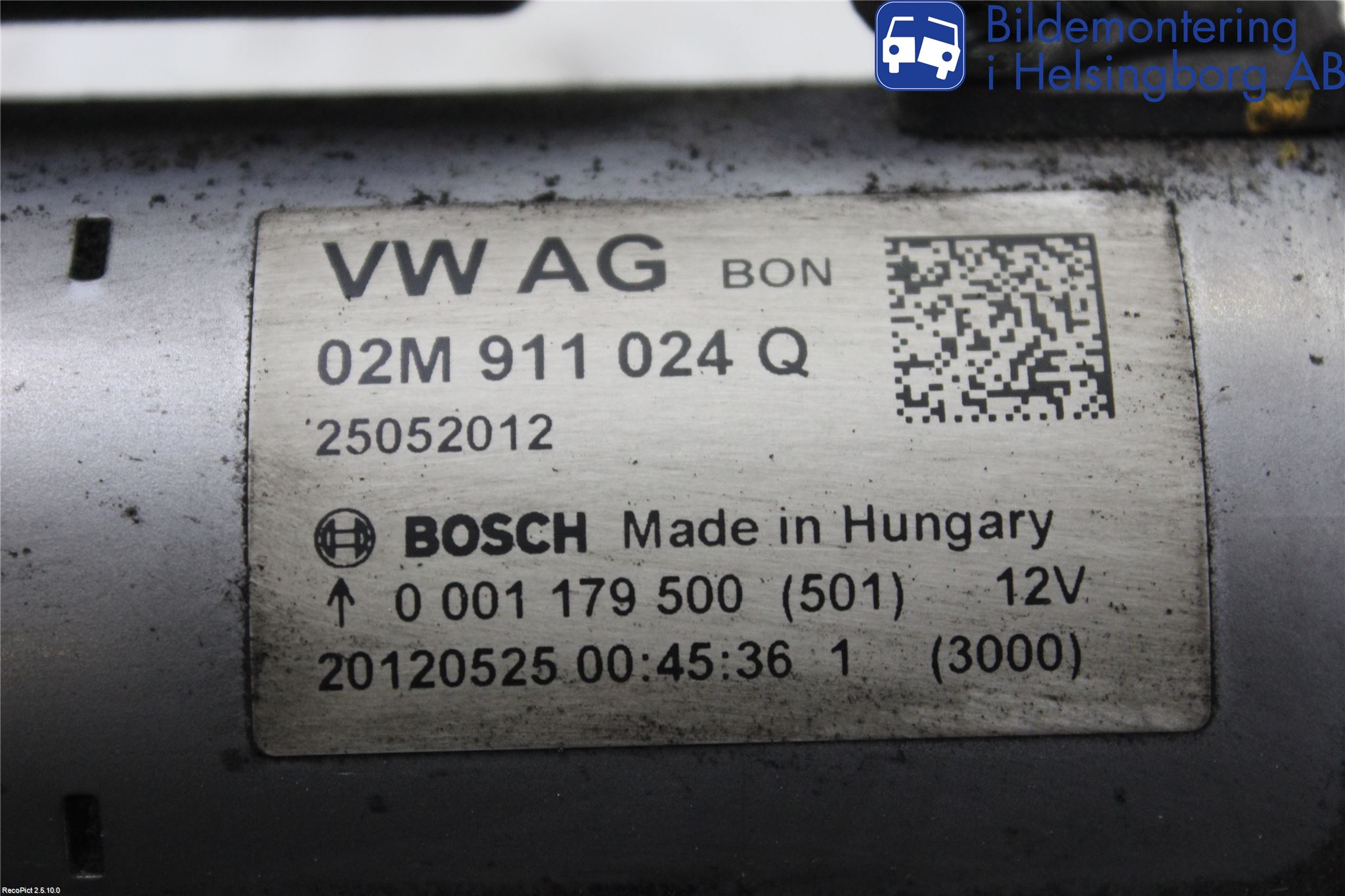 Skoda CITIGO / CITIGO E IV Startmotor