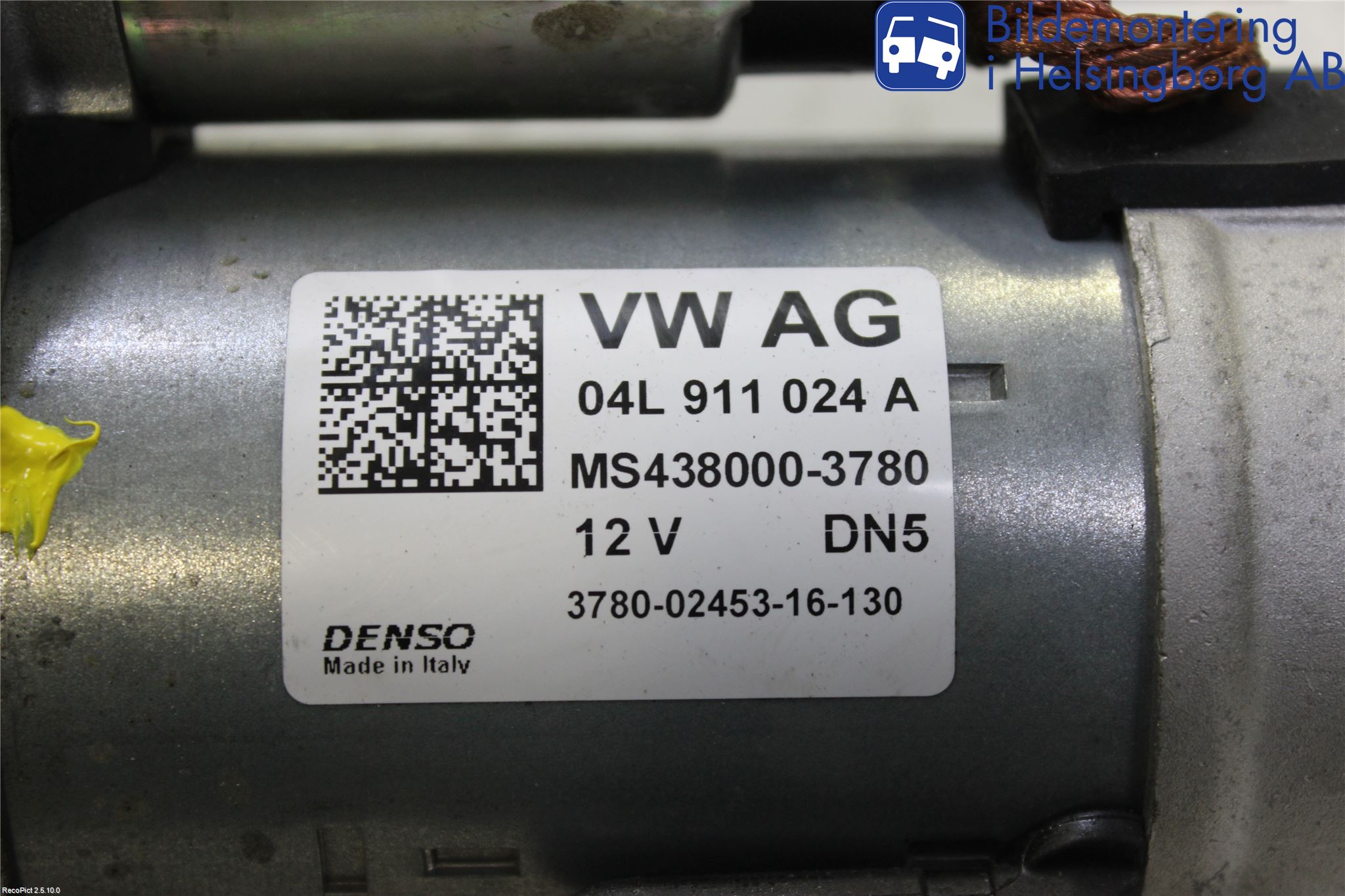 Audi A4/S4 B9 16-19 Startmotor Diesel