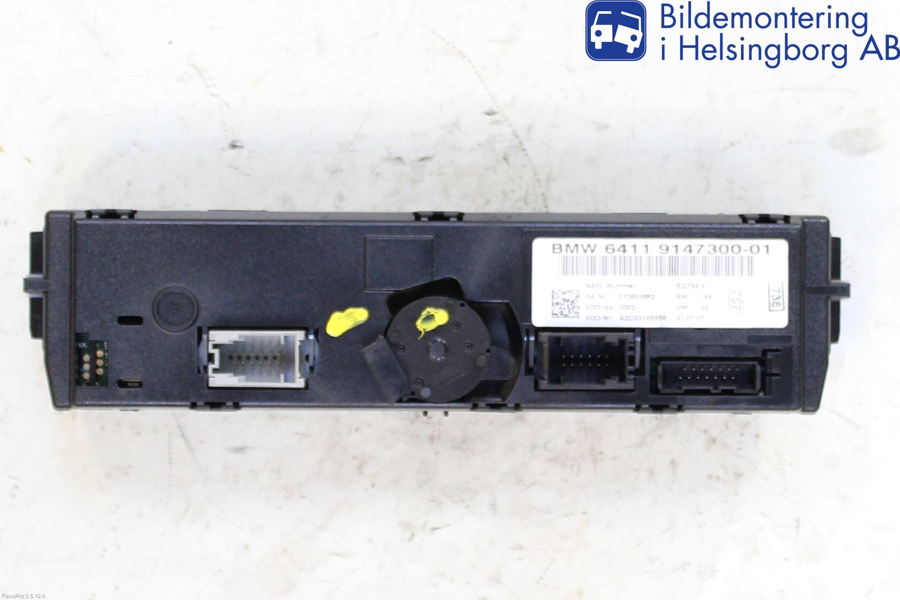 BMW 3 E92/93 Coupé/Cab 05-14 Ac Styrenhet Ac Manöveren