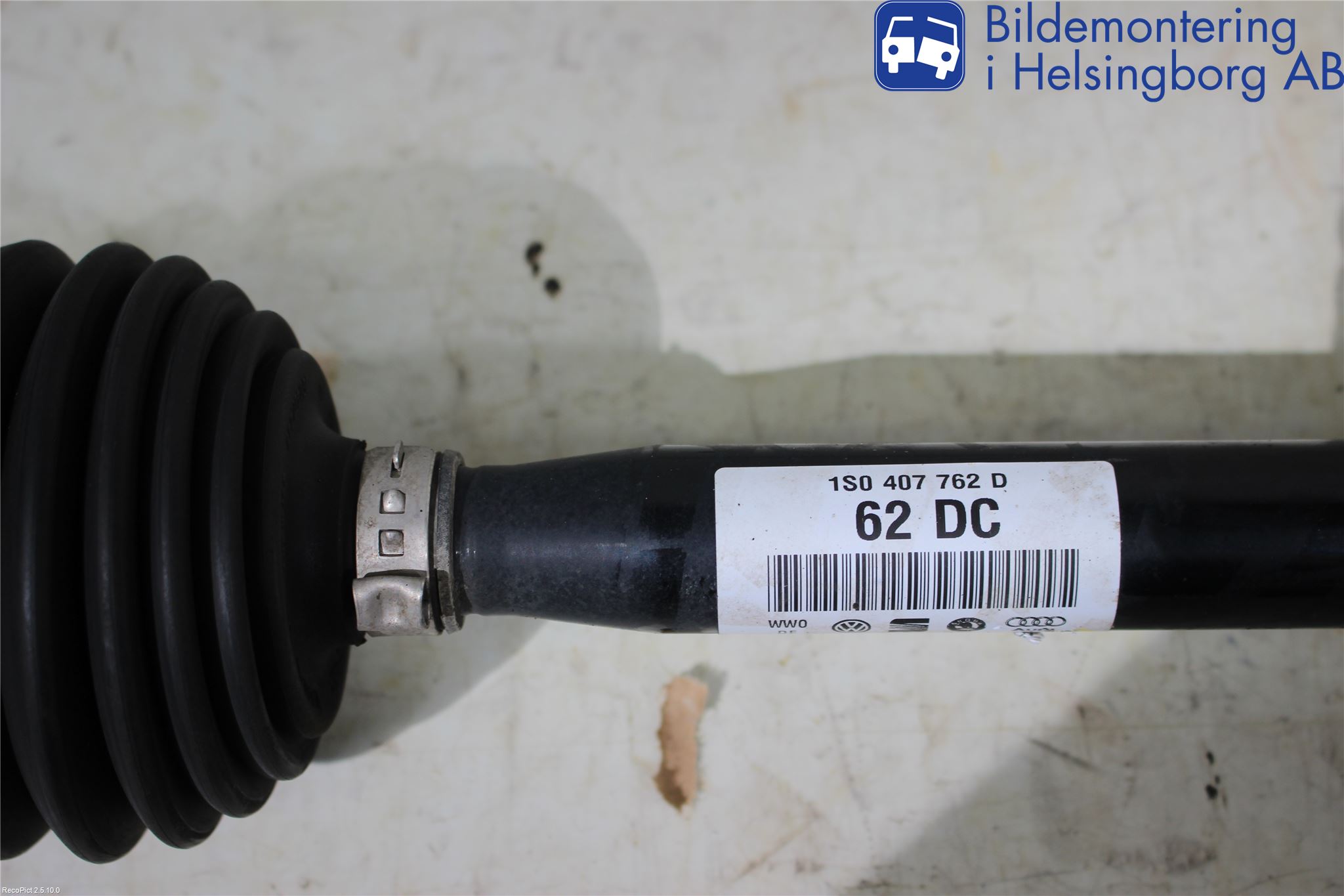 Skoda CITIGO / CITIGO E IV Drivaxel Fram Höger