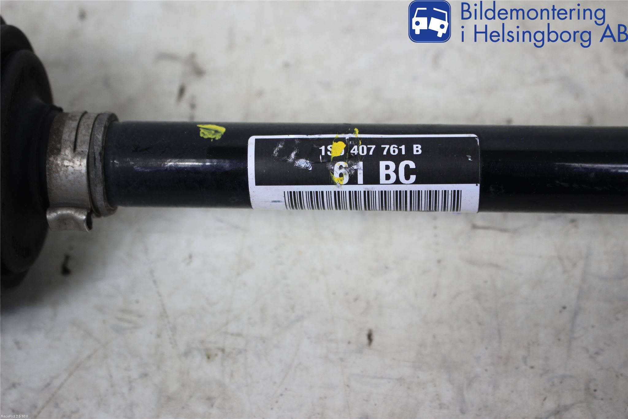 Skoda CITIGO / CITIGO E IV Drivaxel Fram Vänster