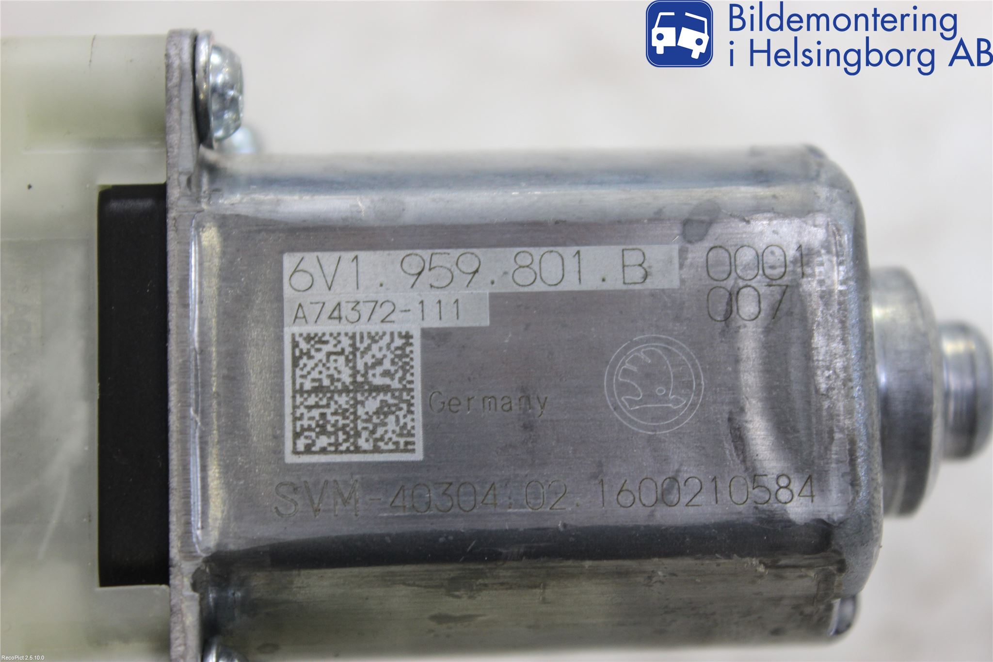 Skoda FABIA 15-21 Fönsterhissmotor