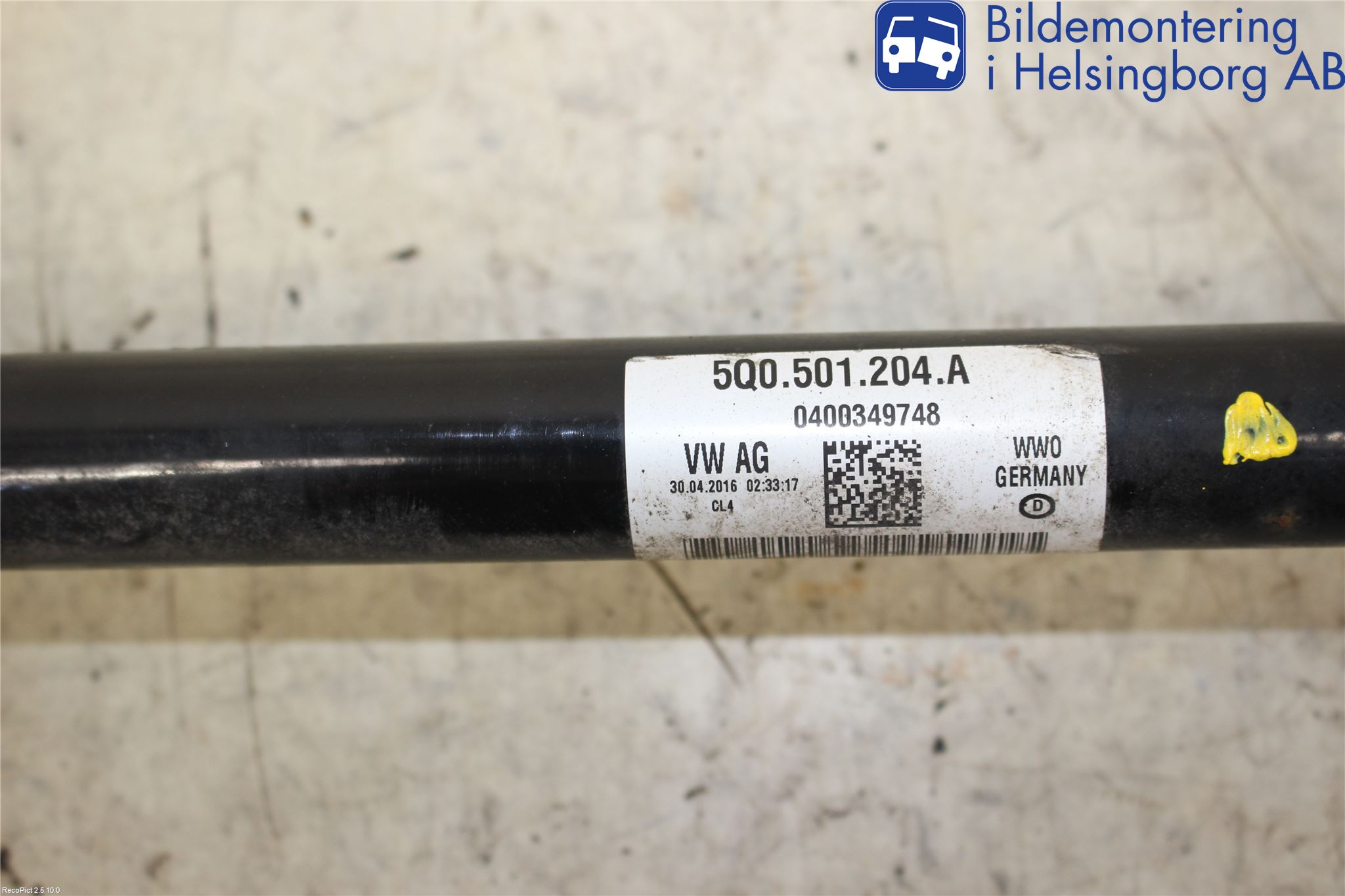 Seat LEON 13-20 Drivaxel Bak Höger