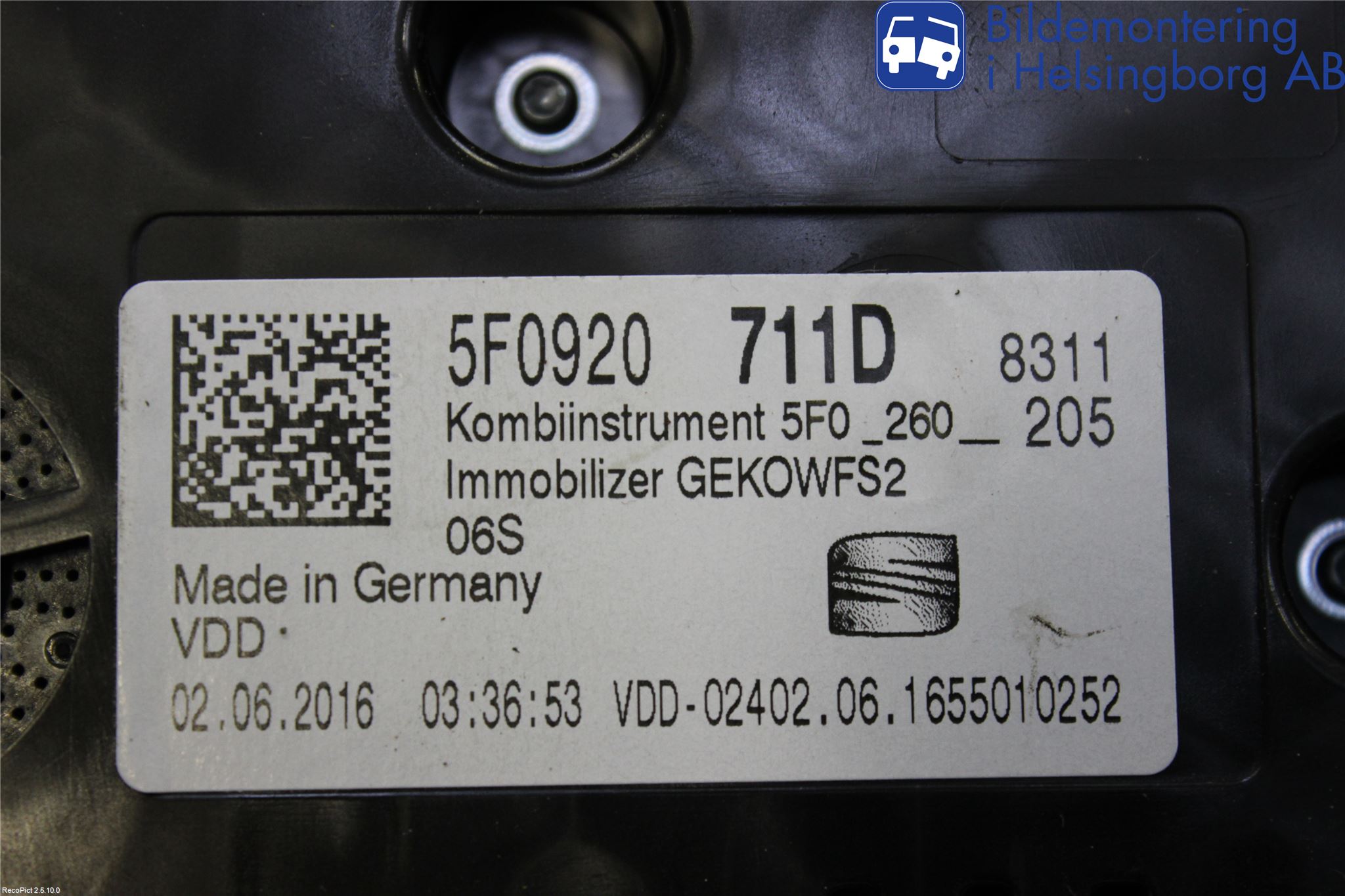 Seat LEON 13-20 Instrument Komb