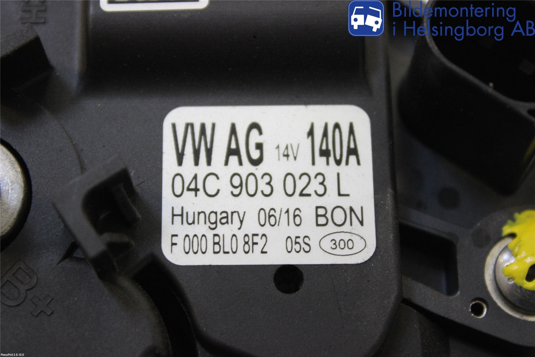 Skoda FABIA 15-21 Generator