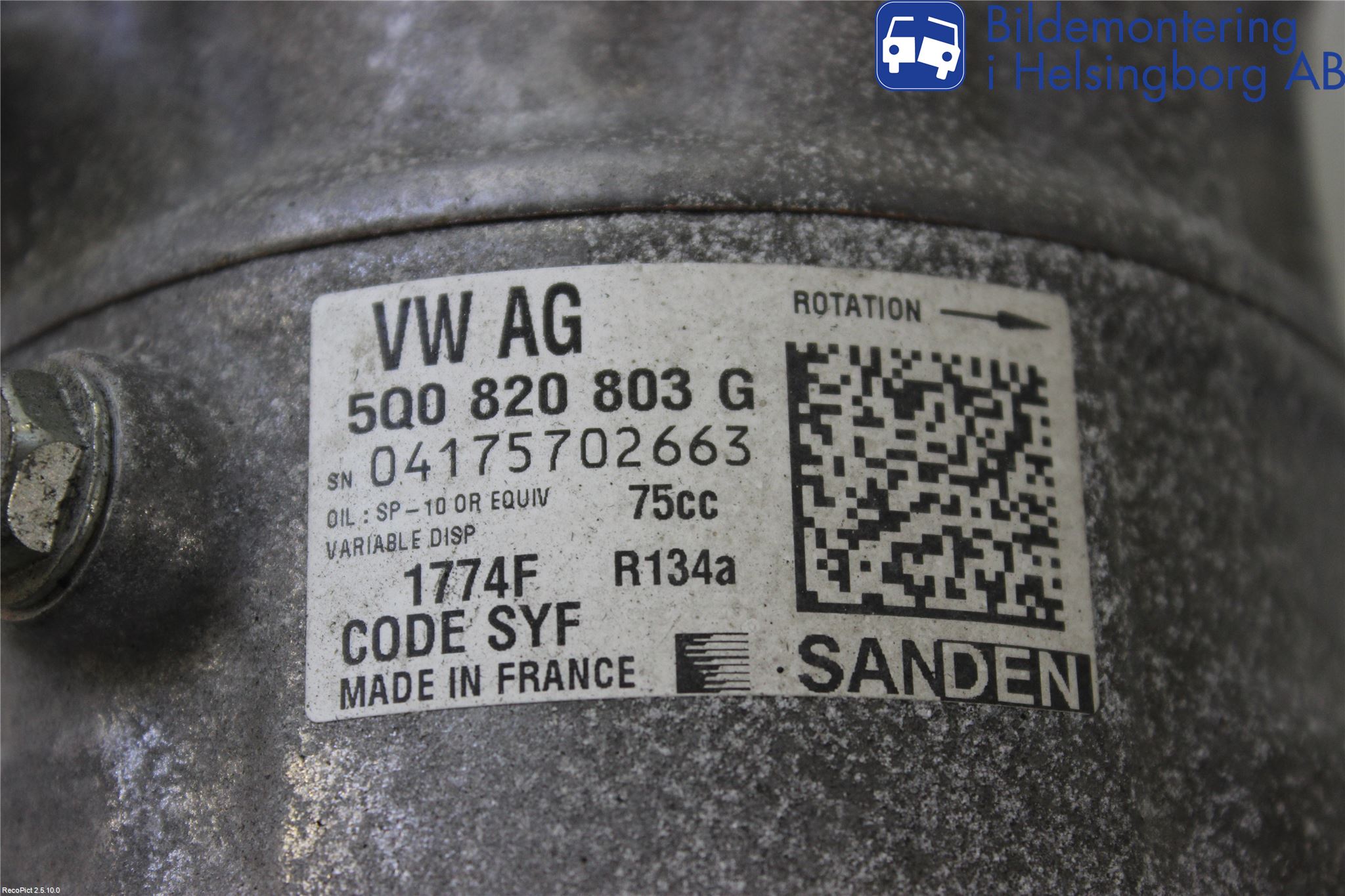 Skoda FABIA 15-21 Ac Kompressor