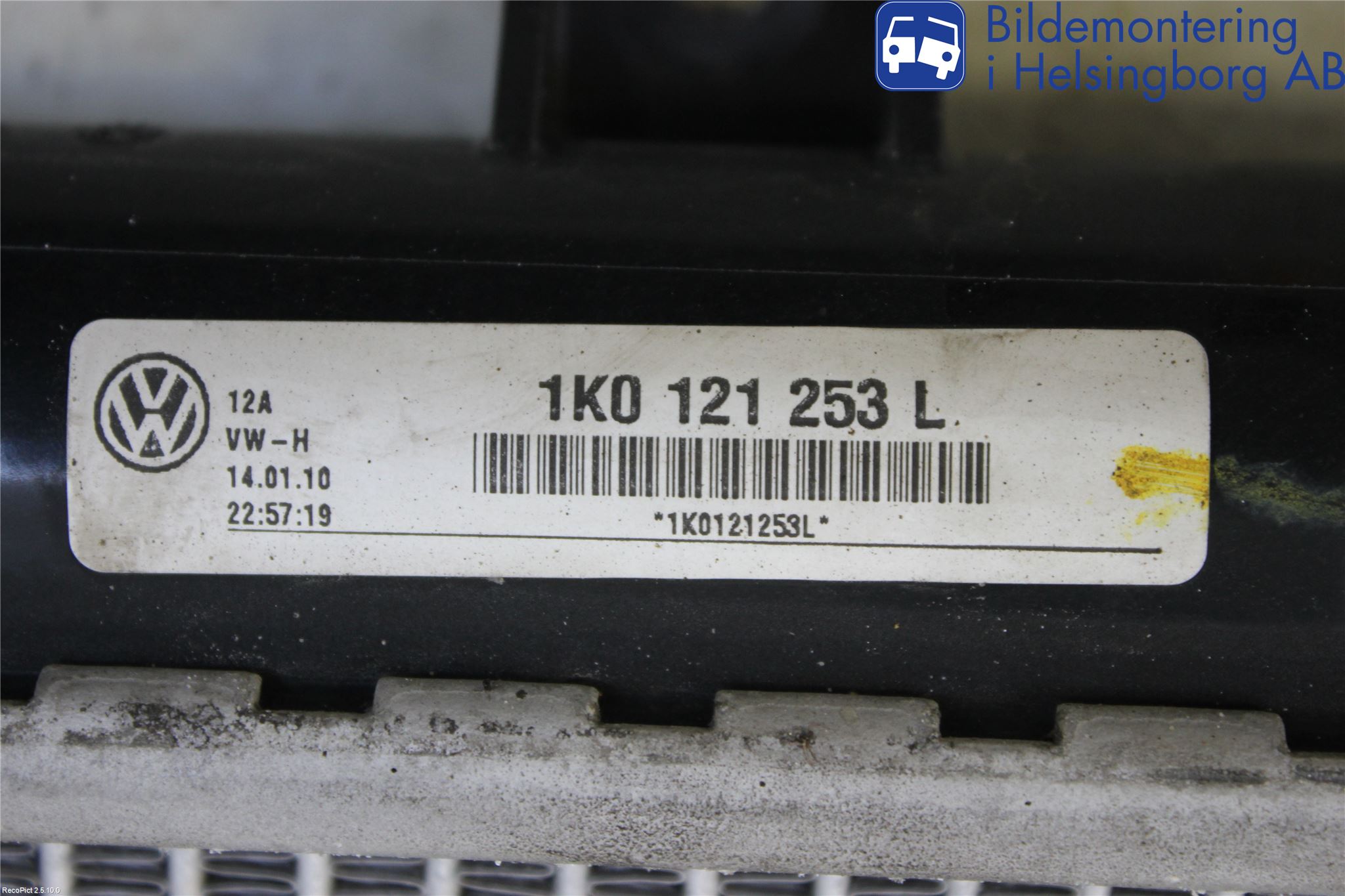 Volkswagen VW PASSAT 05-11 Kylare Aut