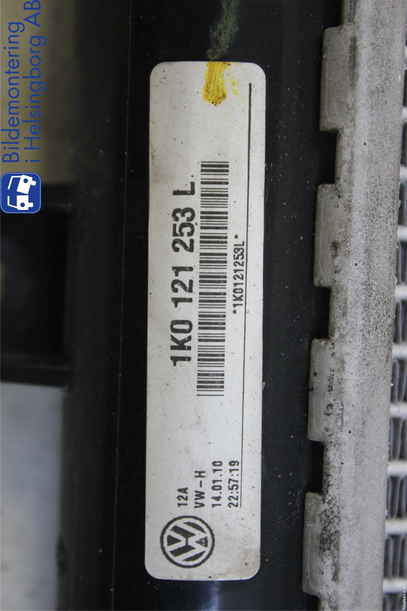 Volkswagen VW PASSAT 05-11 Kylare Aut