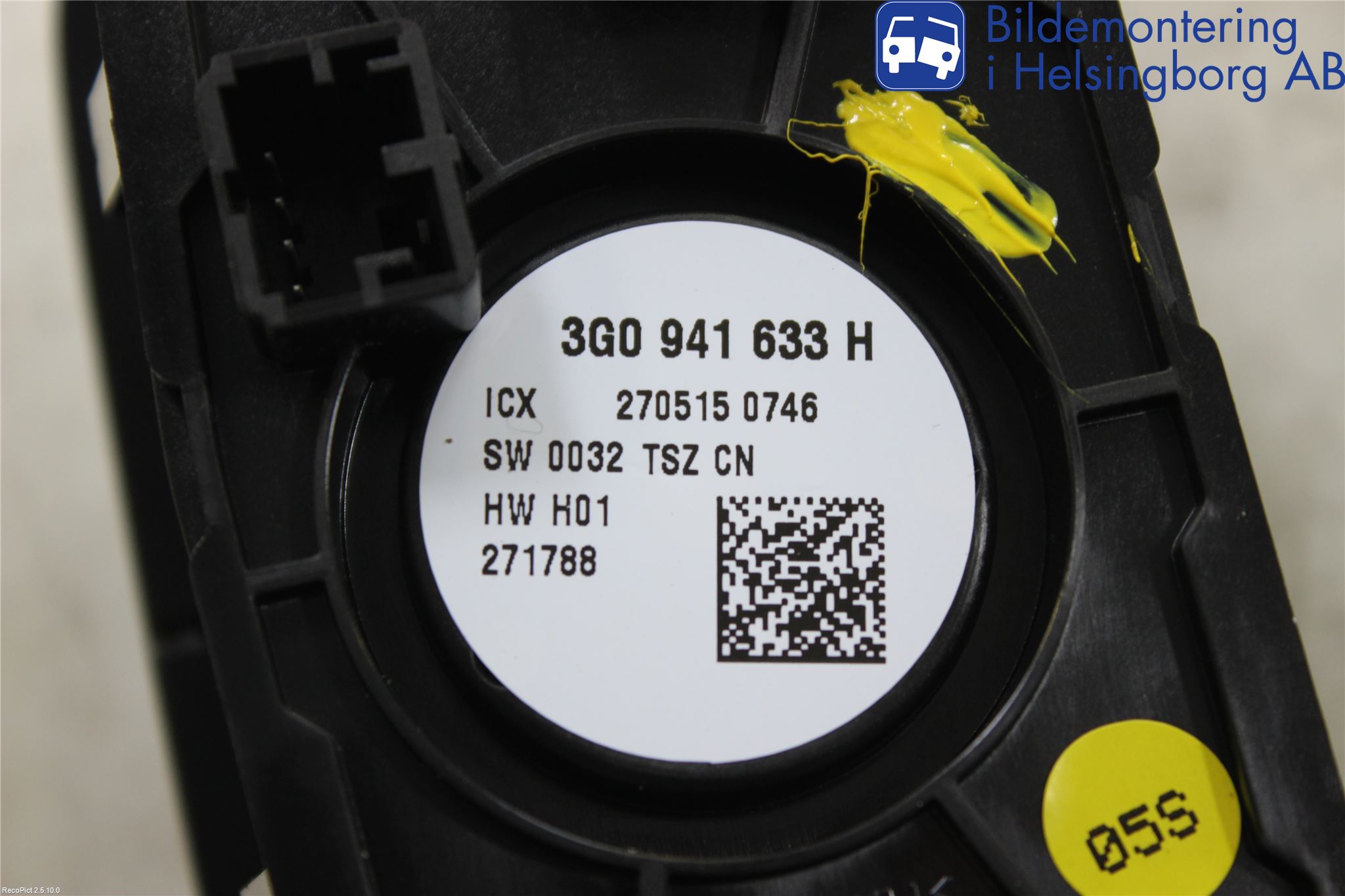 Volkswagen VW PASSAT 15-19 Strömställare Ljus