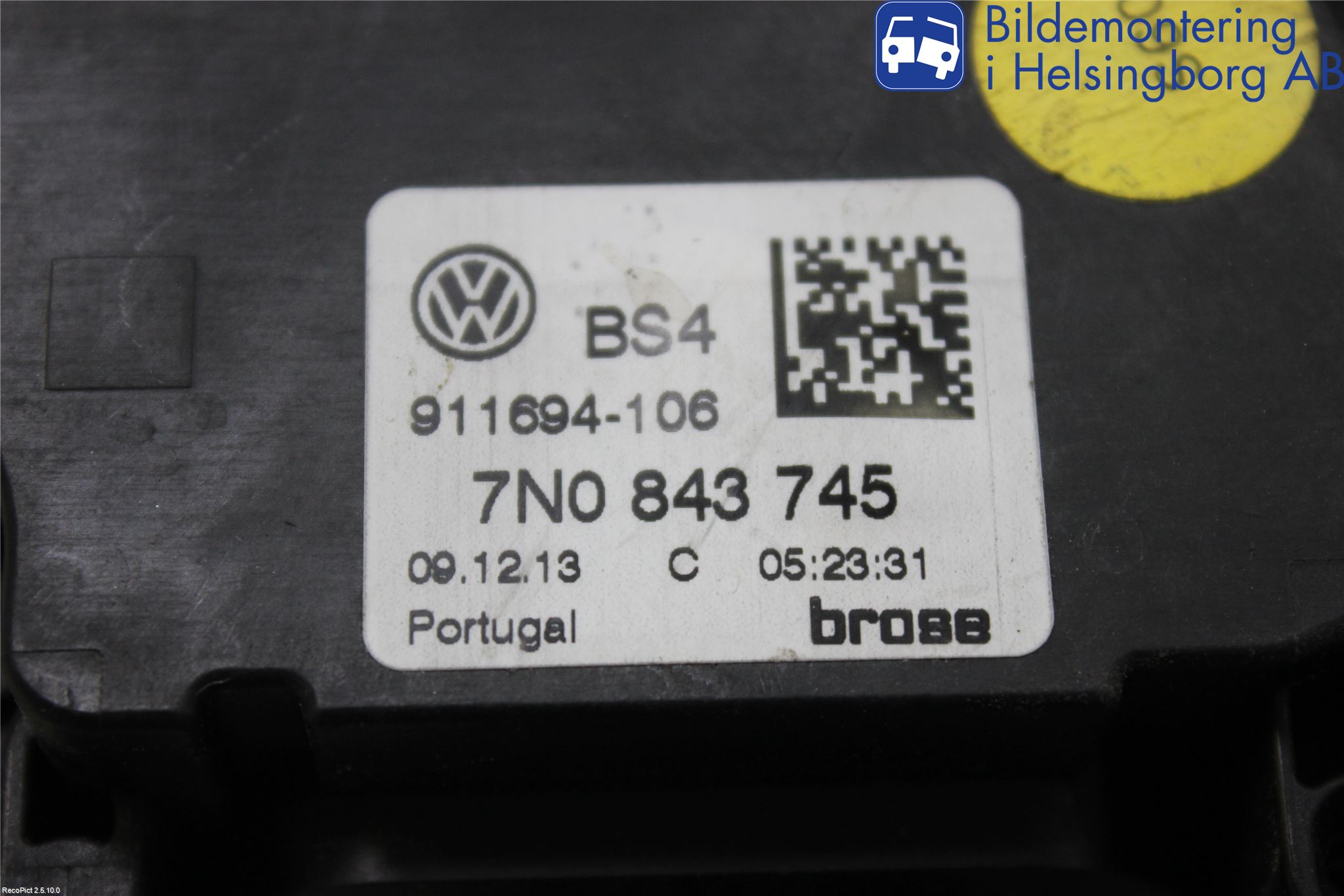 Volkswagen VW SHARAN 11- Centrallåsmotor Höger