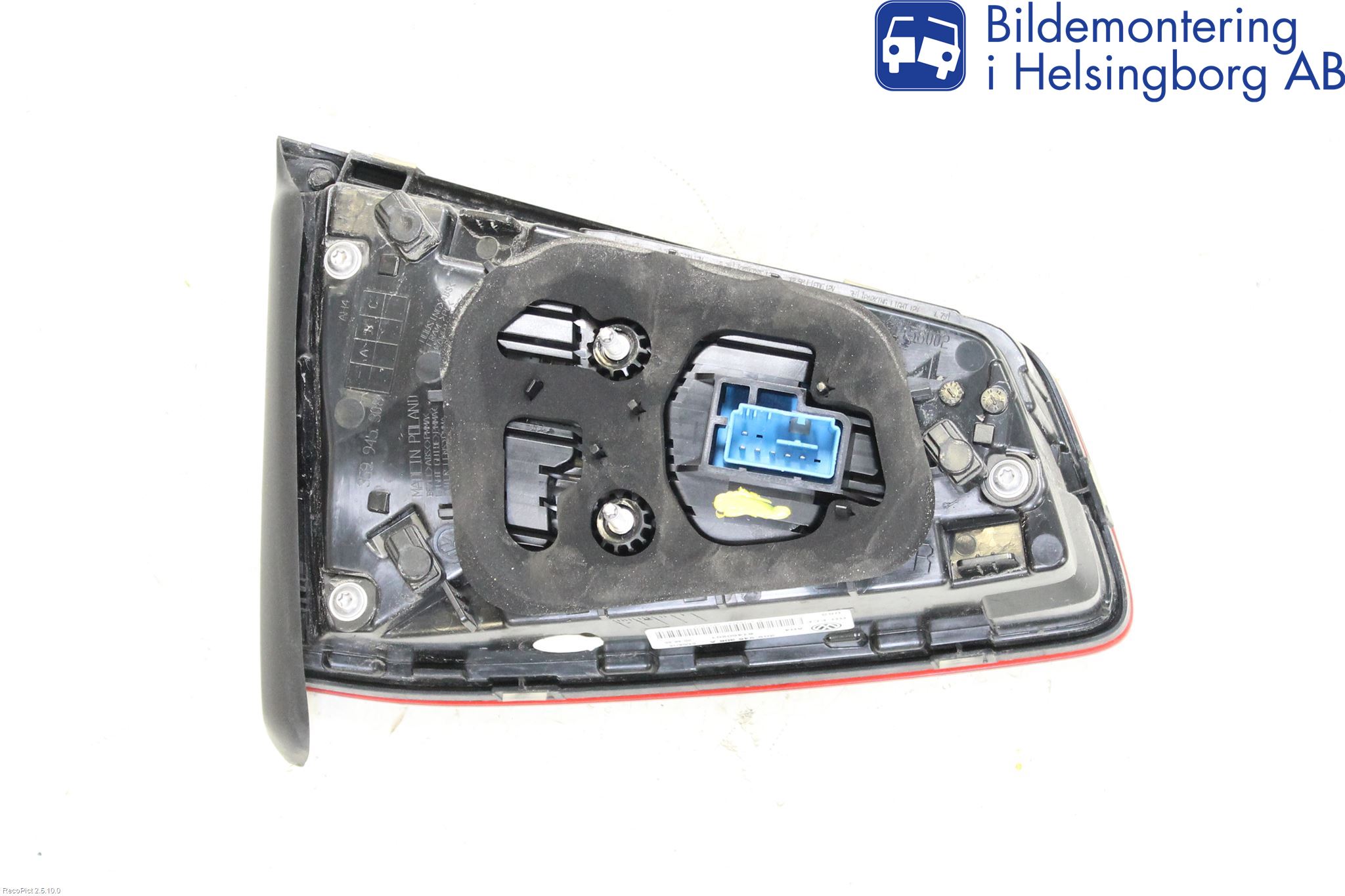 Volkswagen VW PASSAT 15-19 Bakljus Lucka Hö