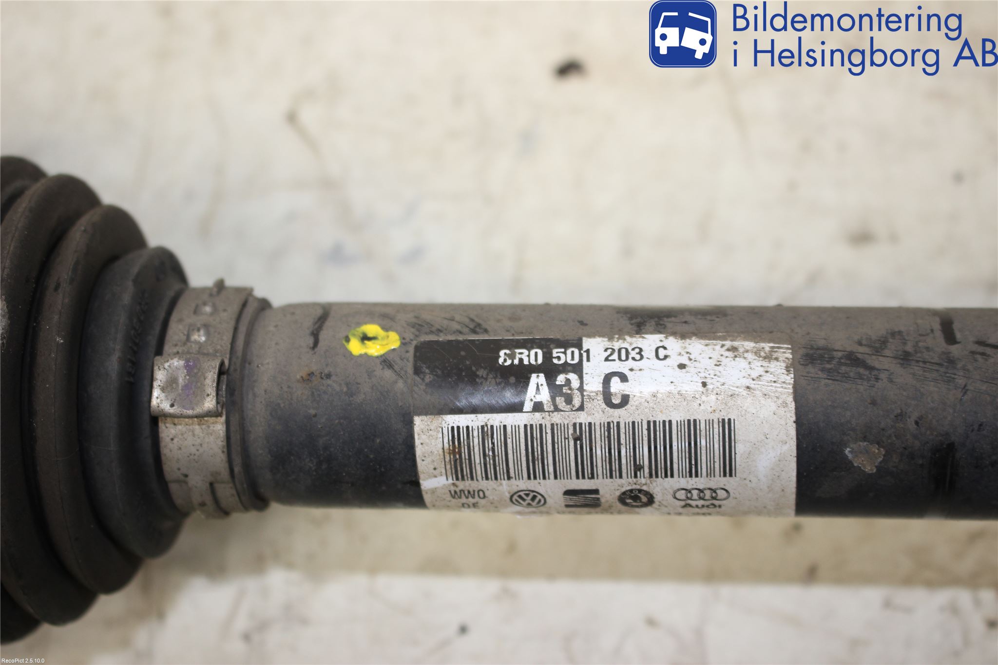 Audi A6/S6 4G 11-18 Drivaxel Bak Höger