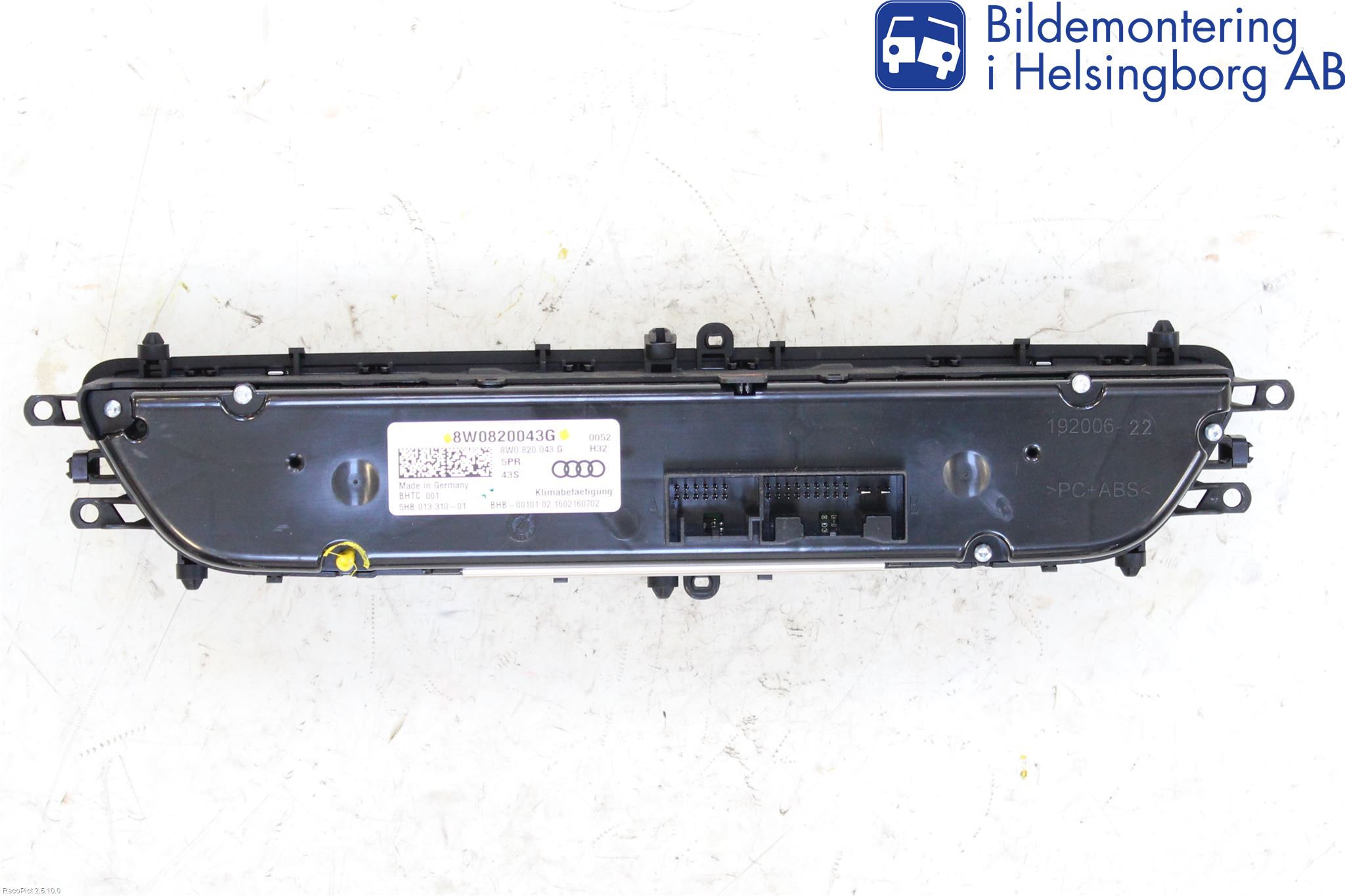 Audi A4/S4 B9 16-19 Ac Styrenhet Ac Manöveren