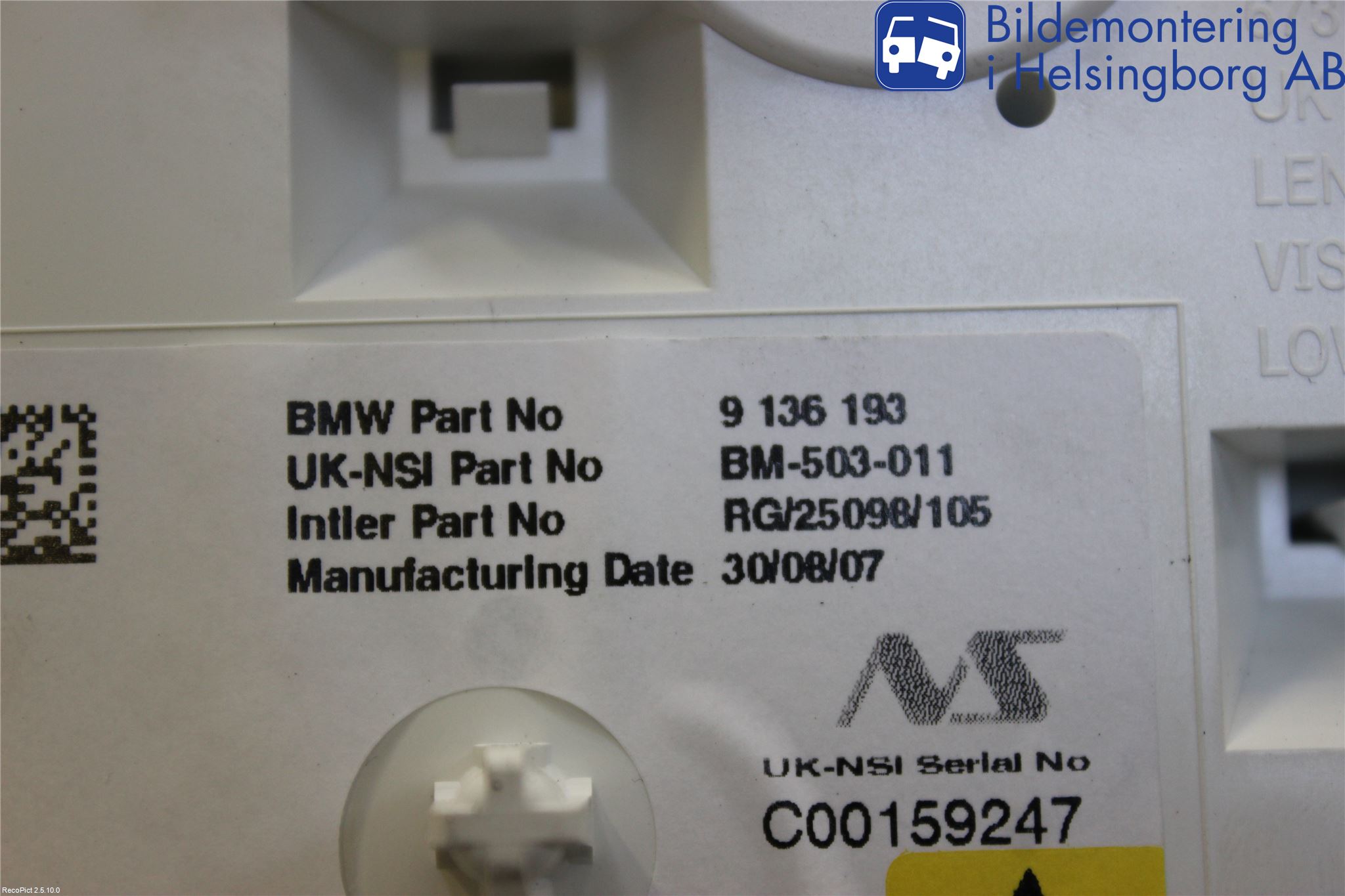 Mini COUPE R56 05-14 Instrument Komb