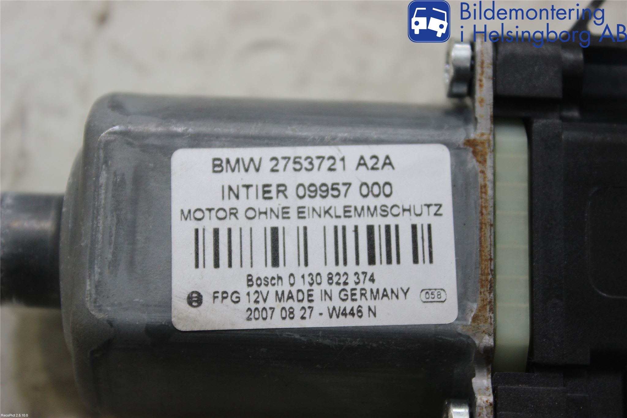 Mini COUPE R56 05-14 Fönsterhissmotor