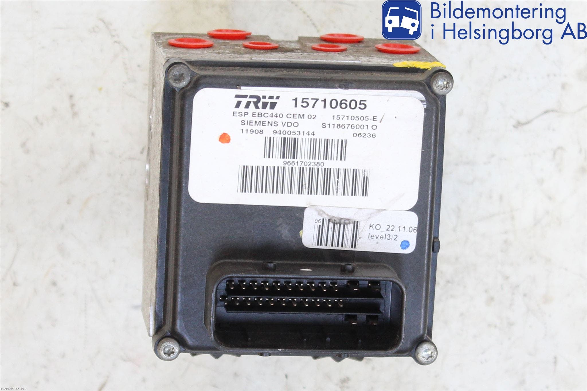 Peugeot 407 Abs Hydraulaggregat