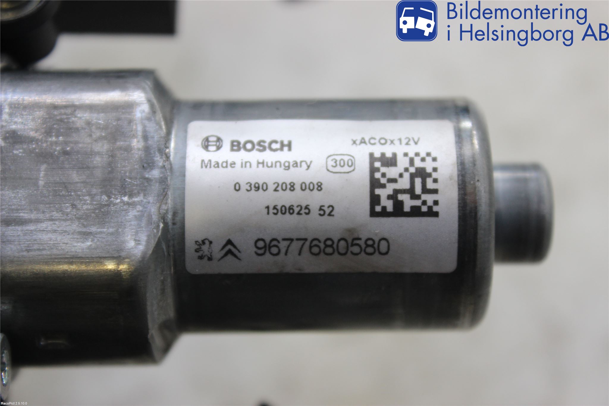 Peugeot 308 14-21 Torkarmotor Baklucka