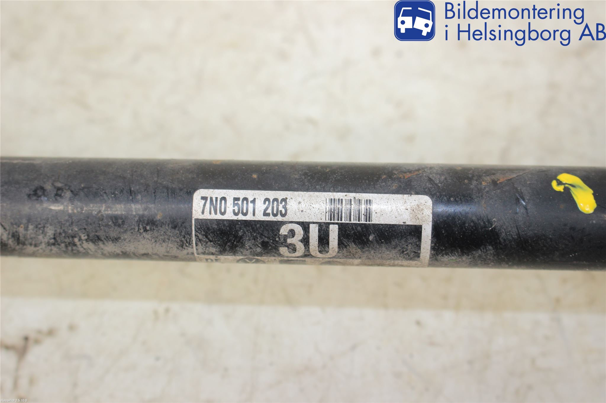 Volkswagen VW SHARAN 11- Drivaxel Bak Vänster