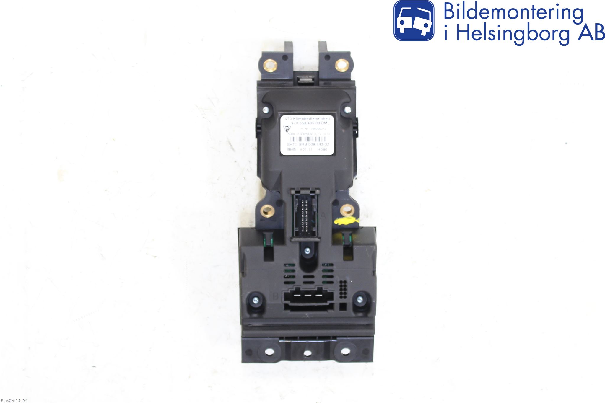 Porsche PANAMERA 09- Strömställare Stolvärme