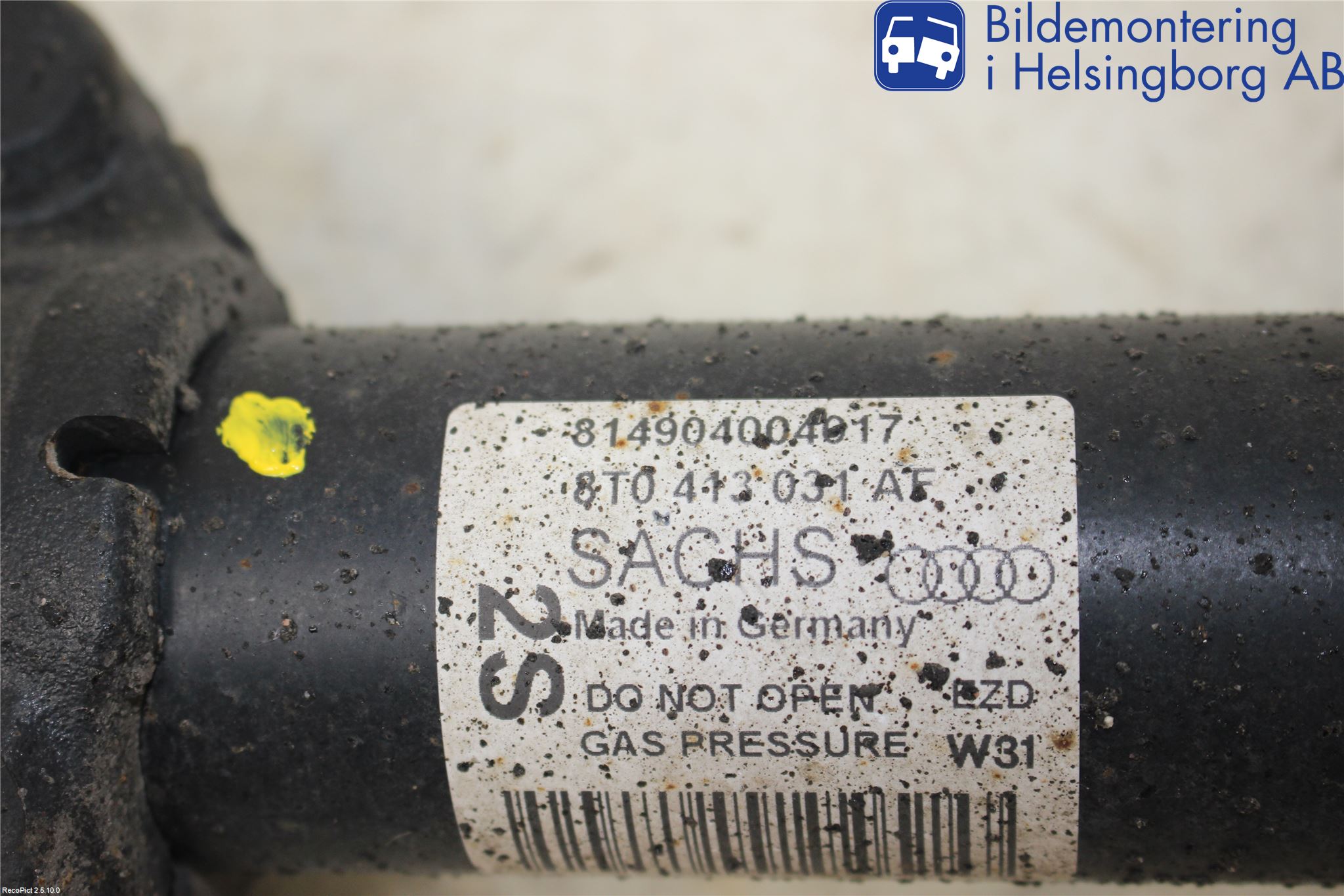 Audi A4 12-15 Fjäderben Fram Vänster