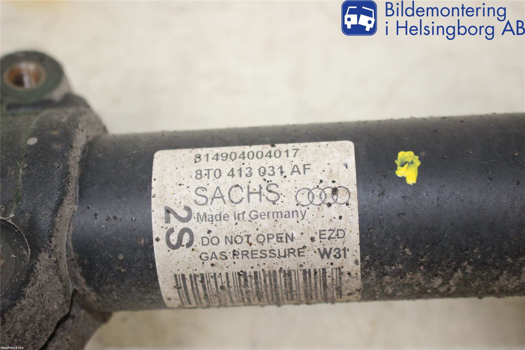 Audi A4 12-15 Fjäderben Fram Höger