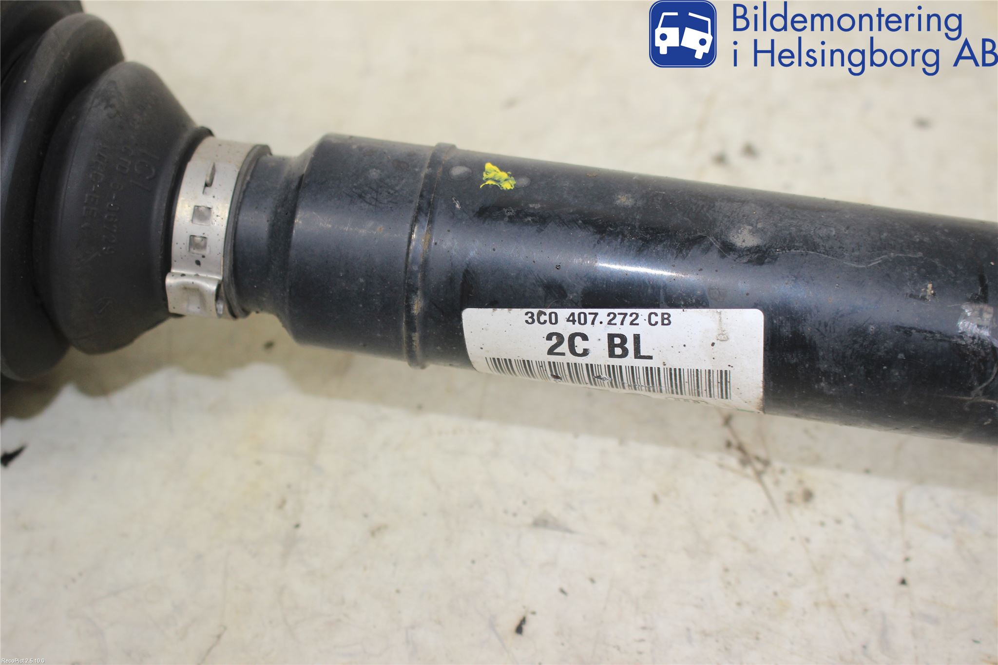 Skoda SUPERB 09-15 Drivaxel Fram Höger