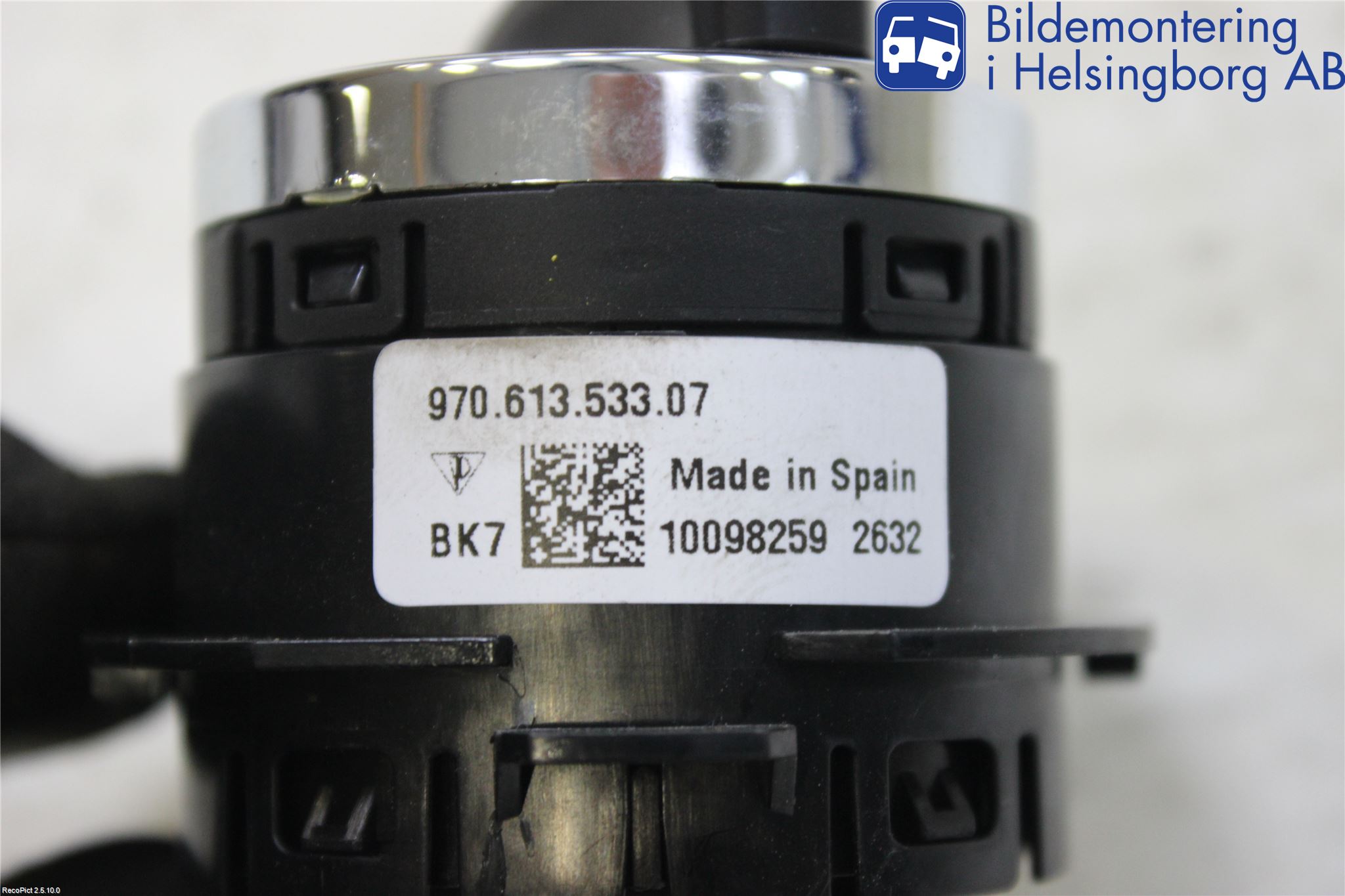 Porsche PANAMERA 09- Strömställare Ljus