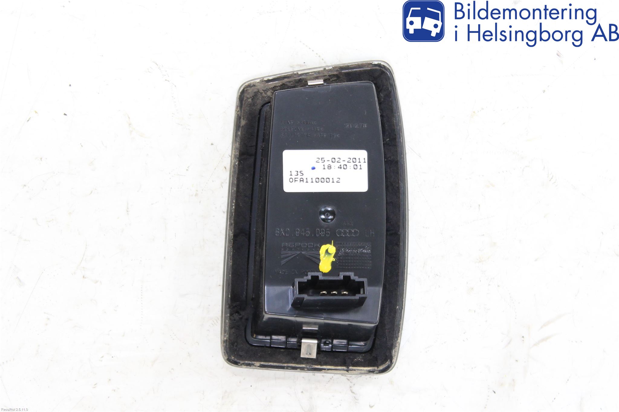 Audi A1/S1 11-18 Bakljus Vänster