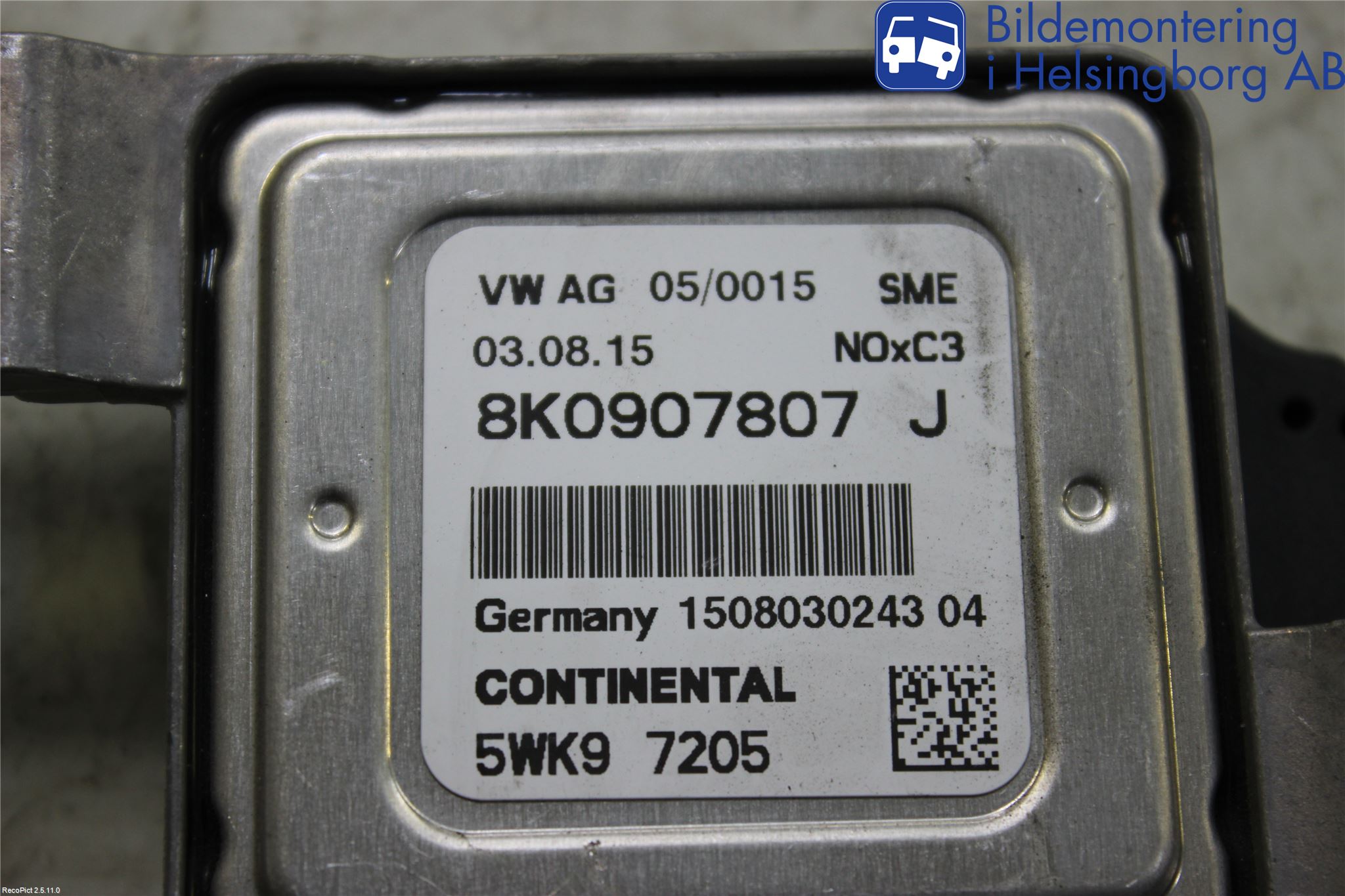 Audi A4 12-15 Injlambdasond