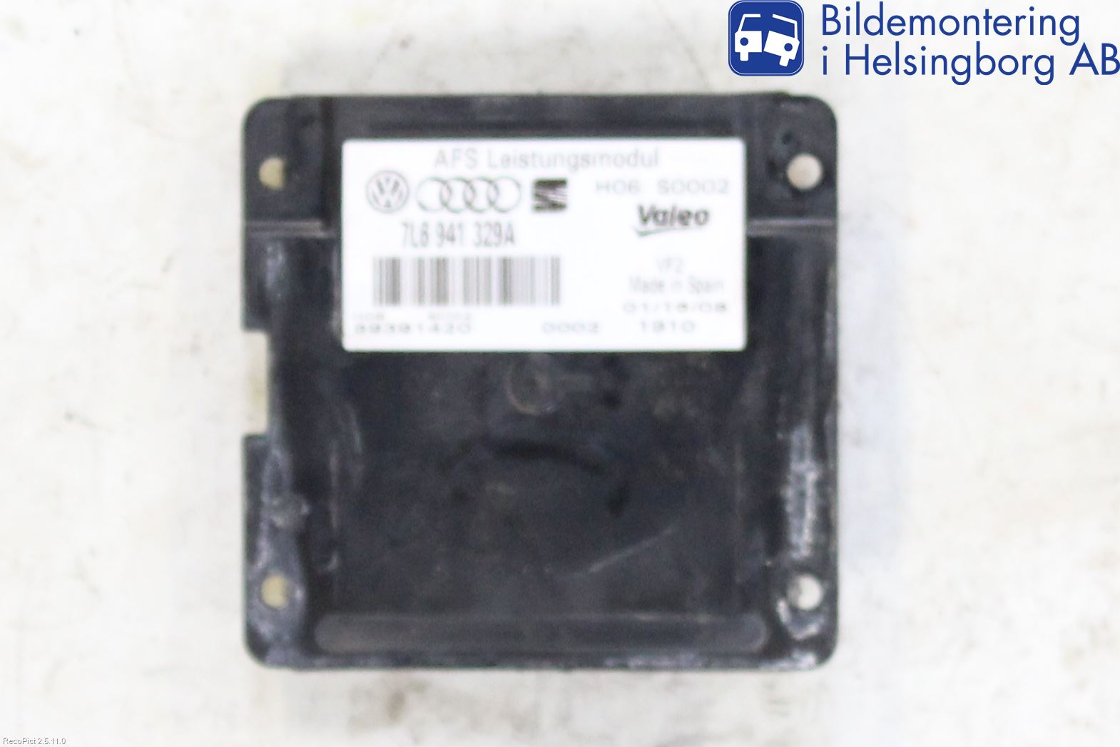 Audi Q7/SQ7 Styrenhet Strålkastare