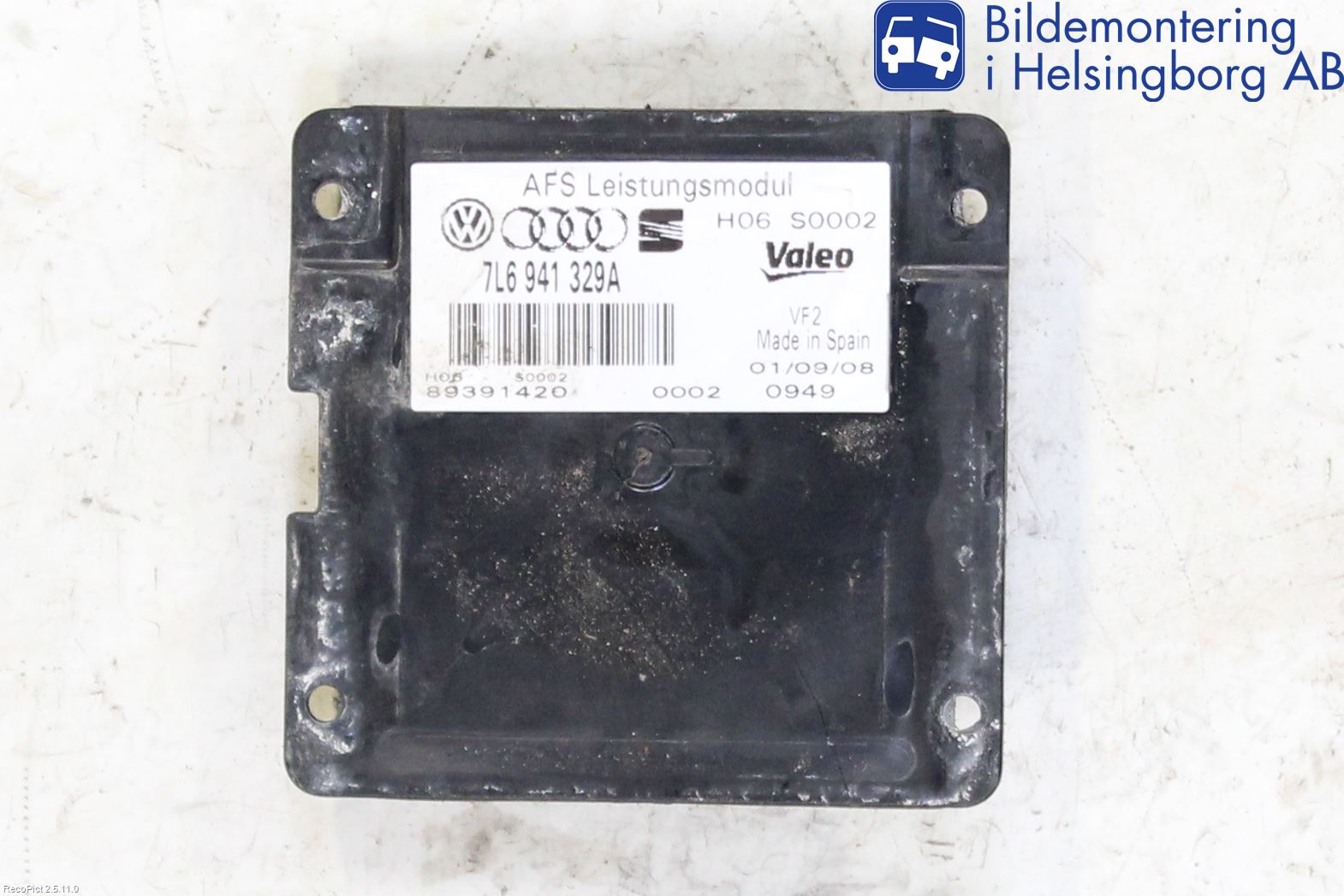 Audi Q7/SQ7 Styrenhet Strålkastare