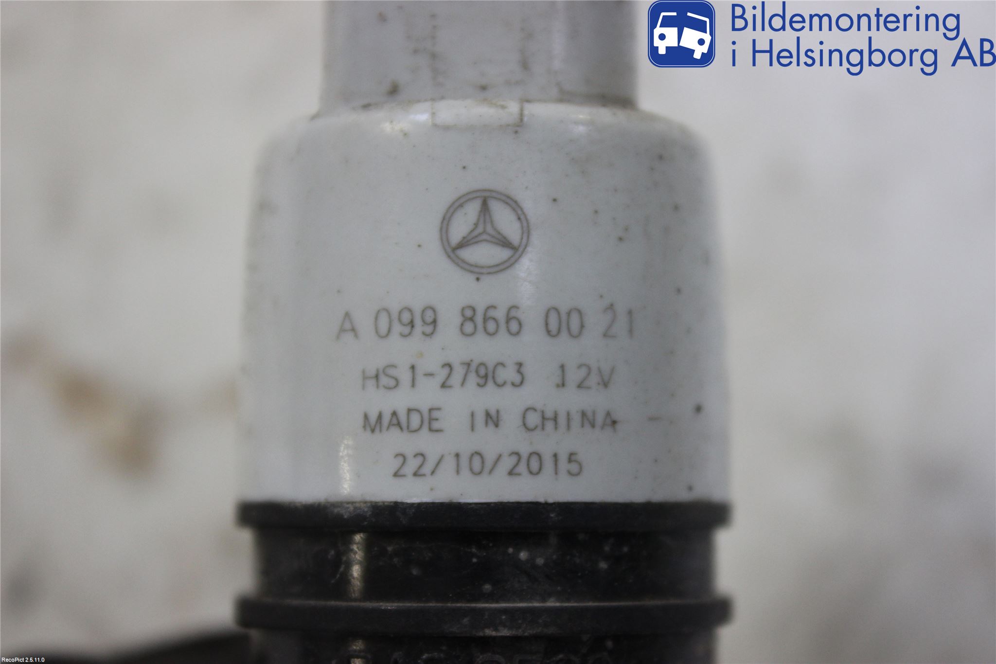 Mercedes-Benz MB C-KLASS (W205) 14-21 Spolarpump Vindruta