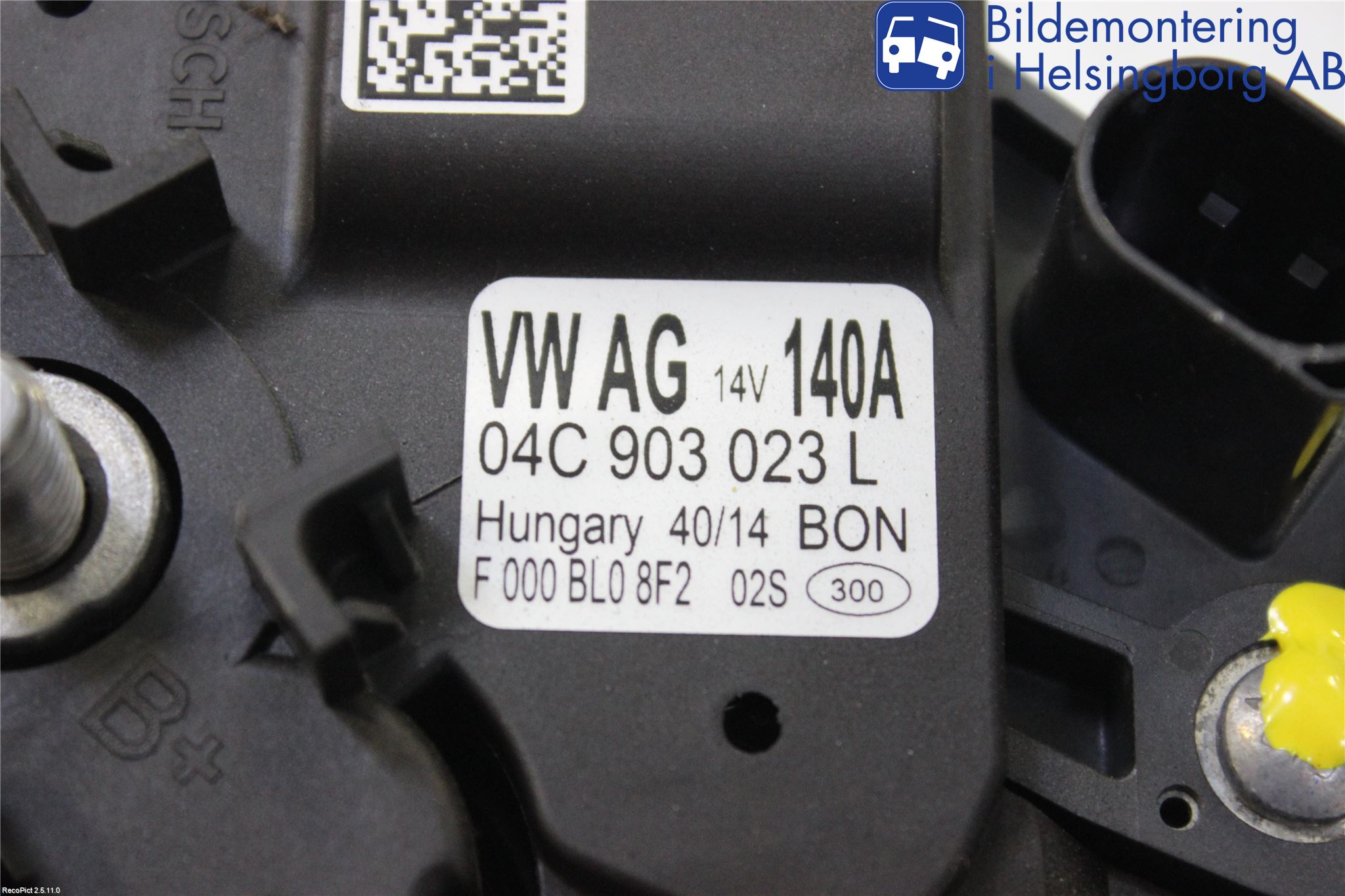 Volkswagen VW POLO 10-17 Generator