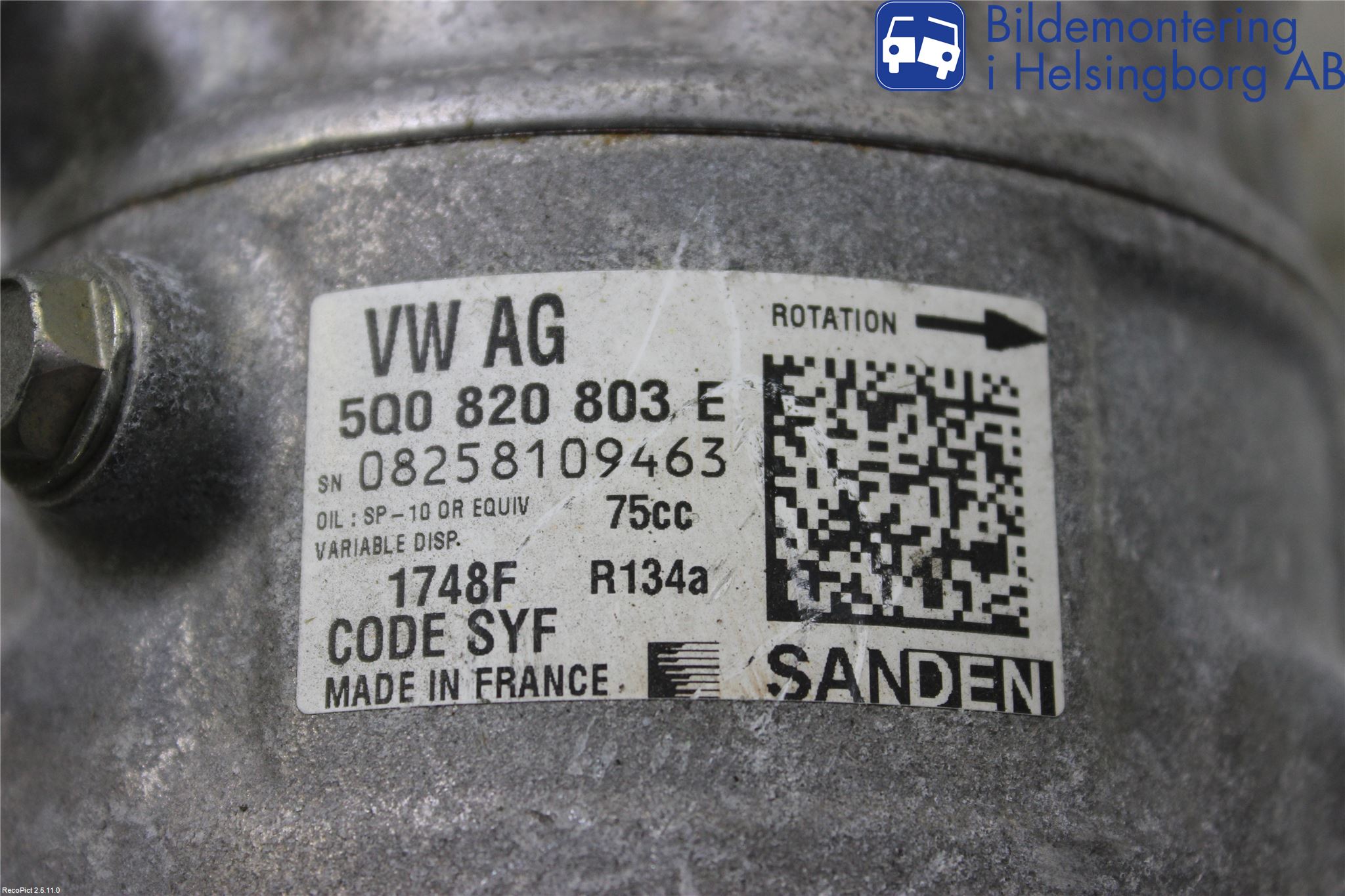 Volkswagen VW POLO 10-17 Generator