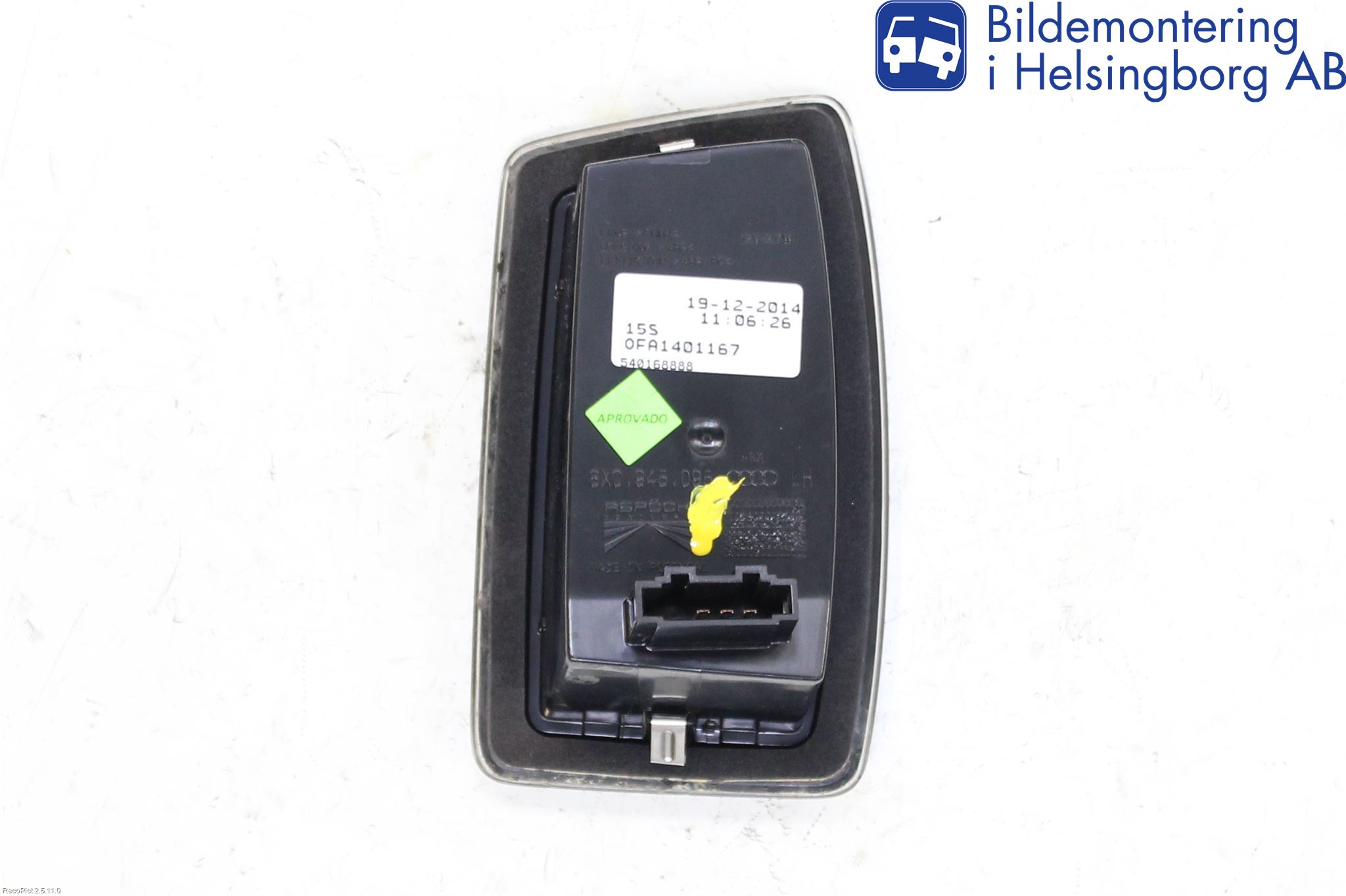 Audi A1/S1 11-18 Bakljus Vänster