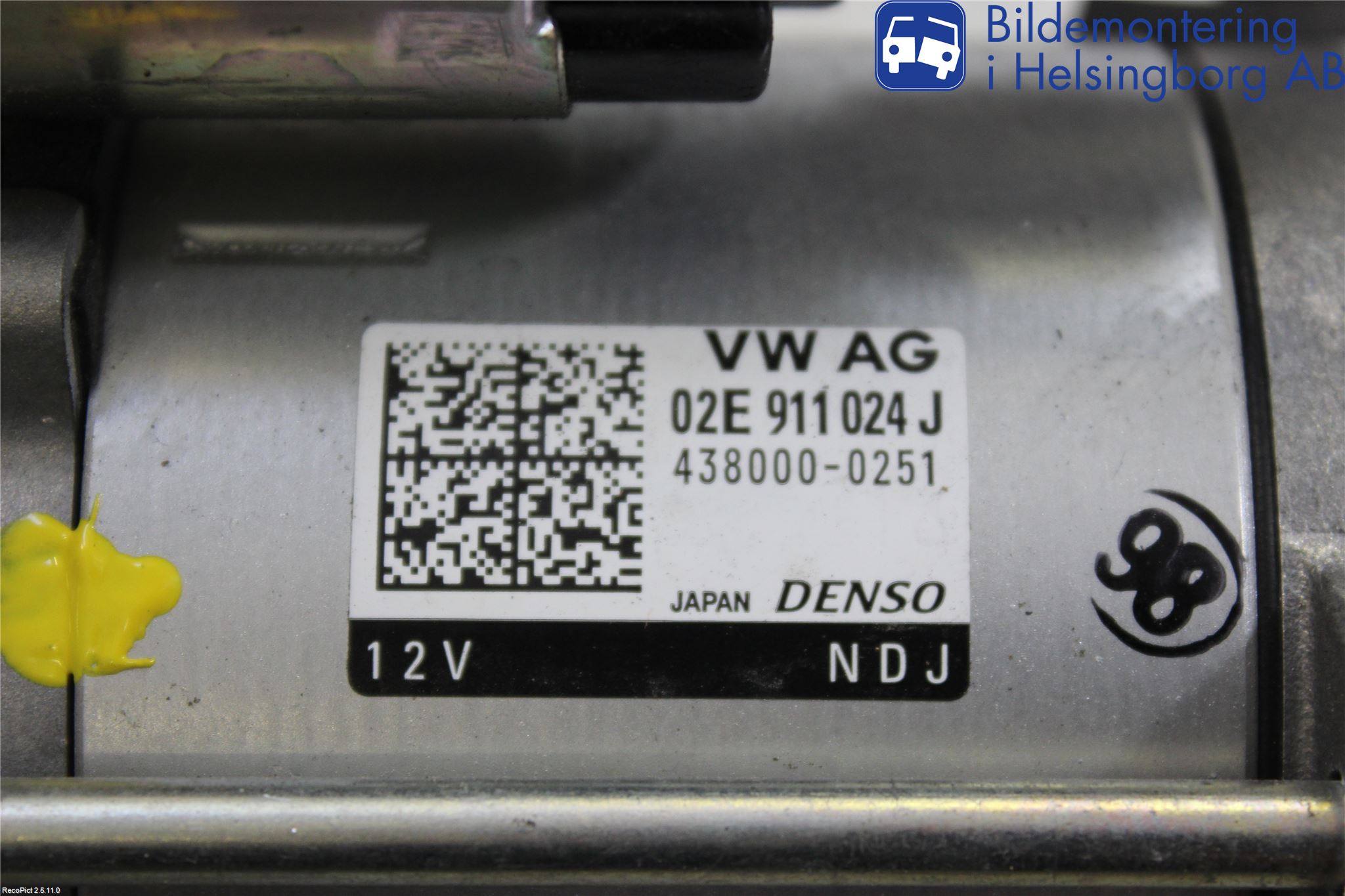 Volkswagen VW TIGUAN 16-24 Startmotor Diesel