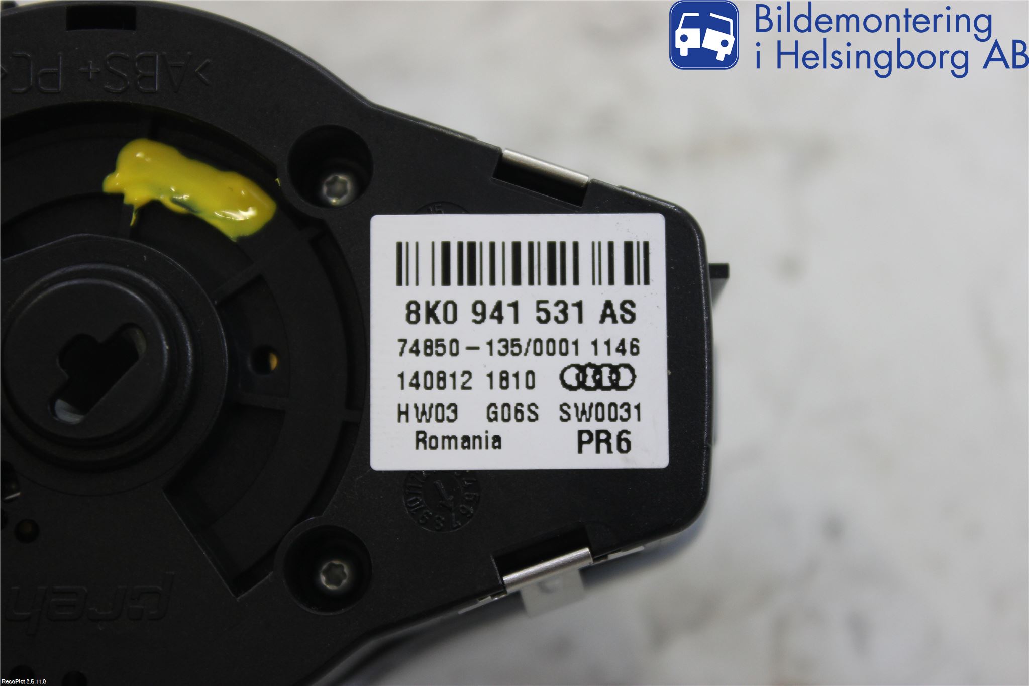 Audi A4 12-15 Strömställare Ljus