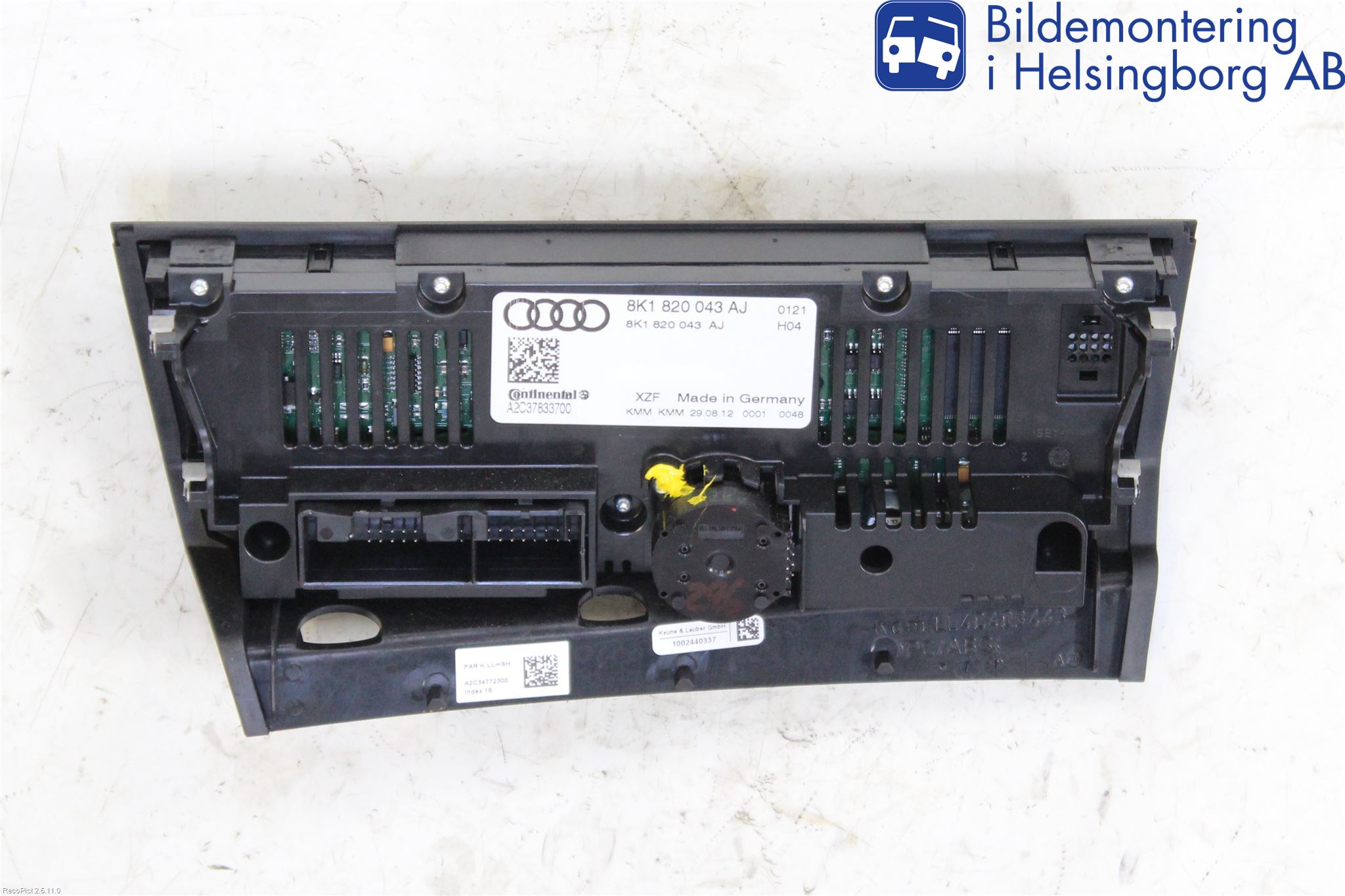 Audi A4 12-15 Ac Styrenhet Ac Manöveren