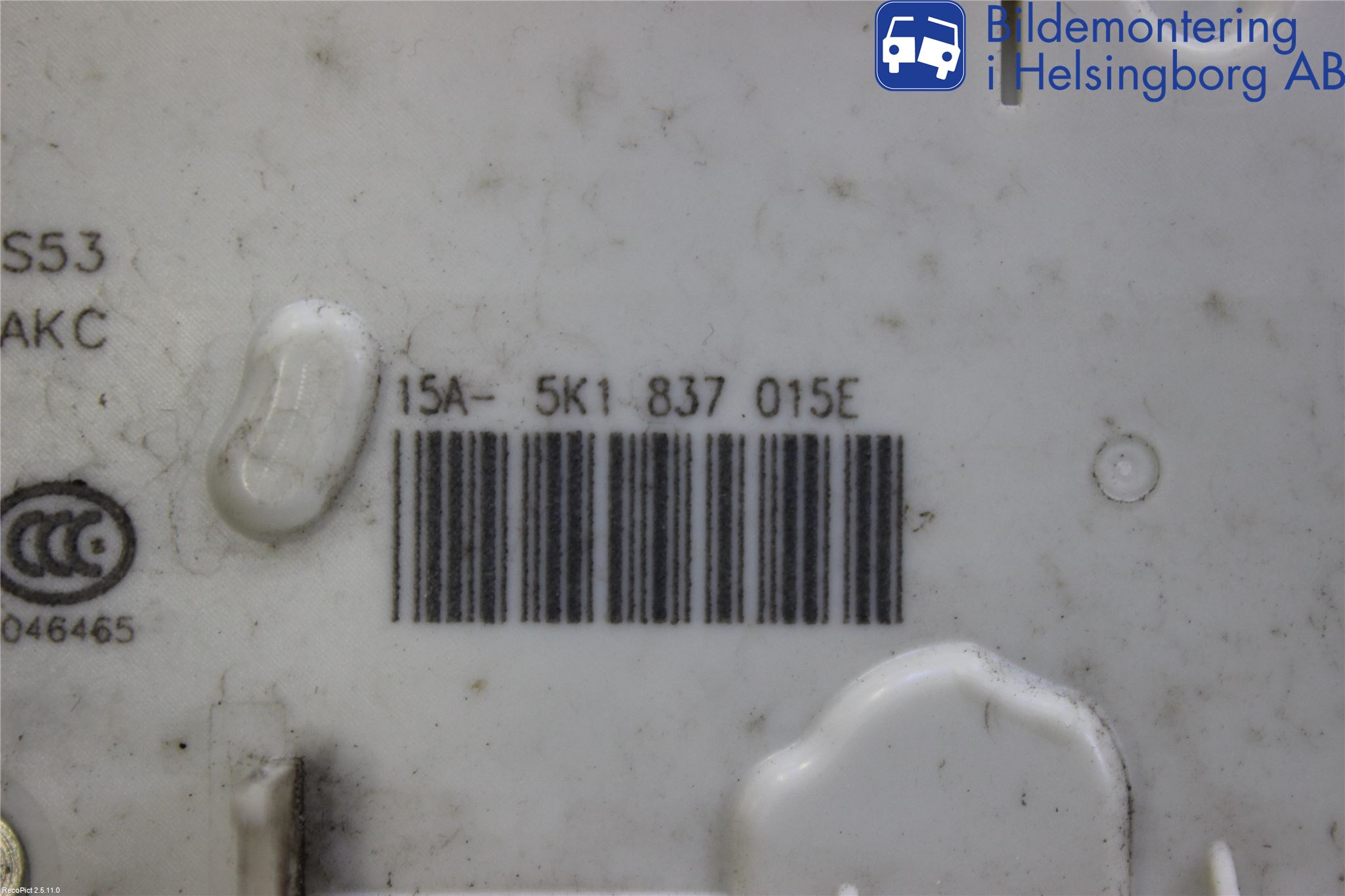 Volkswagen VW GOLF / E-GOLF VII 13-20 Centrallåsmotor Vänster
