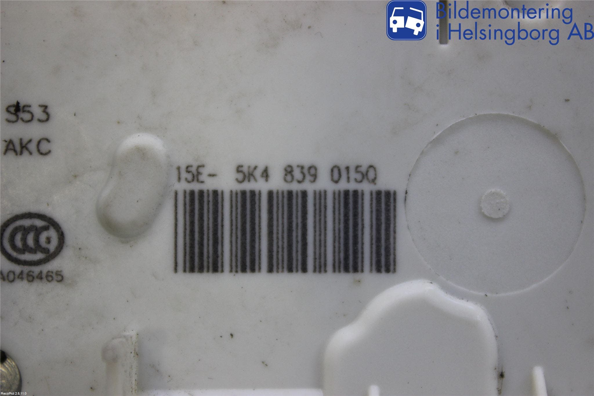 Volkswagen VW GOLF / E-GOLF VII 13-20 Centrallåsmotor Vänster